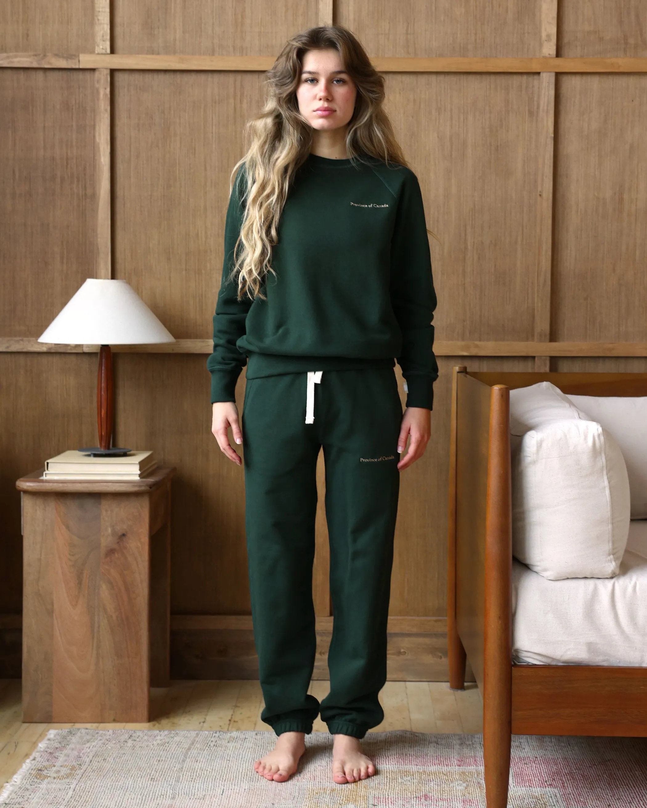 Relaxed French Terry Sweatpant Forest - Unisex sold by Province of Canada product image thumbnail 2