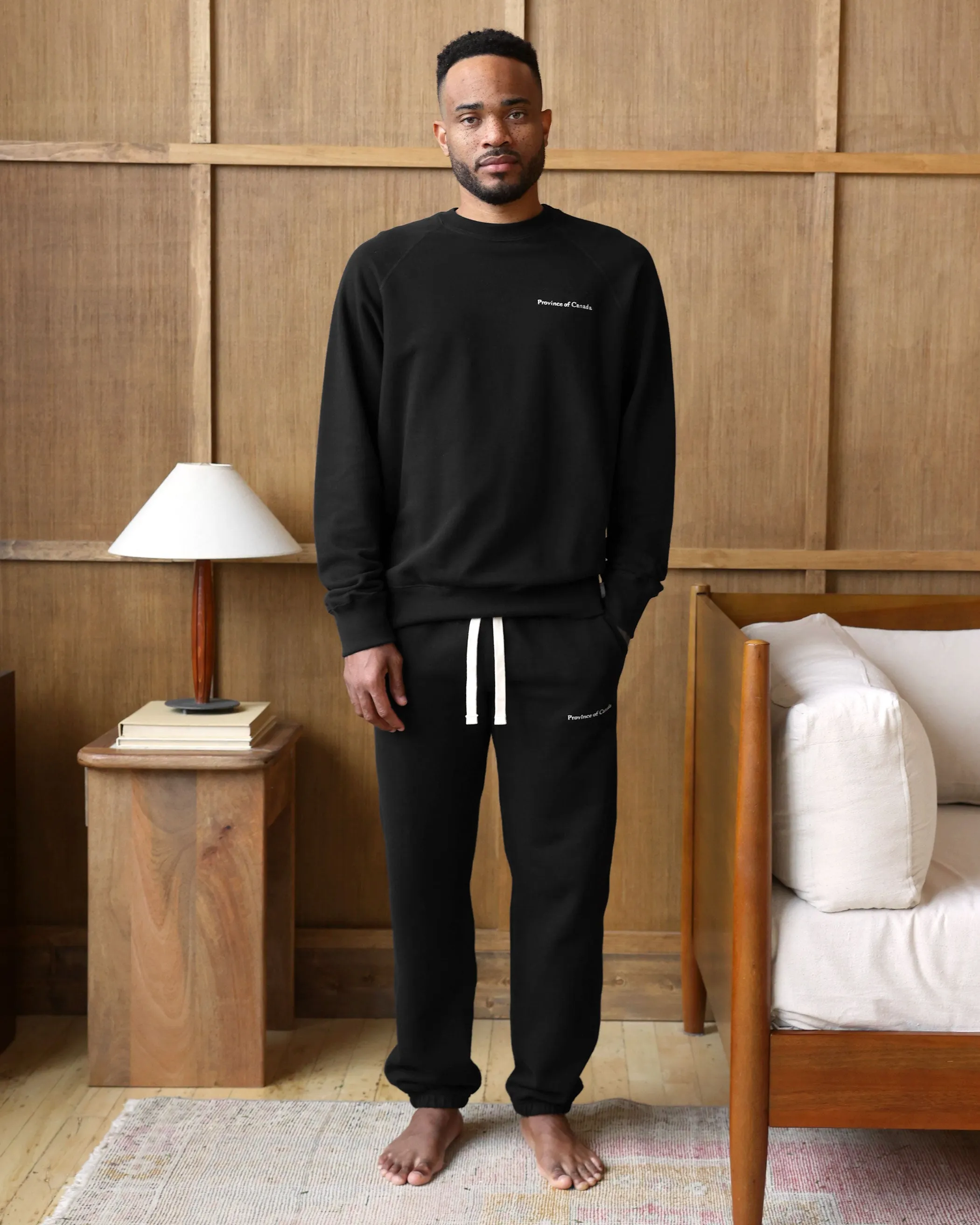 Relaxed French Terry Sweatpant Black - Unisex sold by Province of Canada product image thumbnail 2