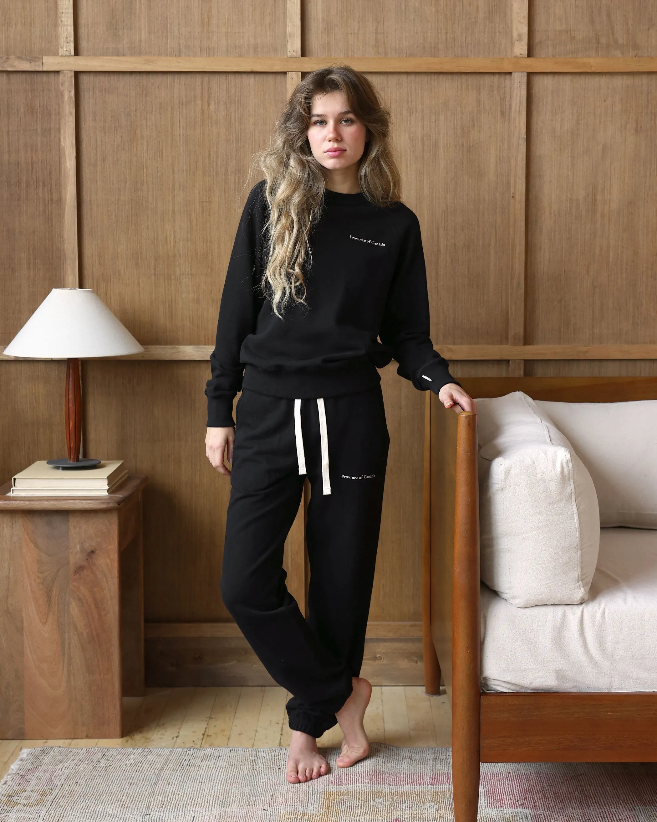Relaxed French Terry Sweatpant Black - Unisex sold by Province of Canada product image thumbnail 3