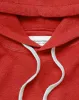 Reverse French Terry Hoodie Red - Unisex sold by Province of Canada