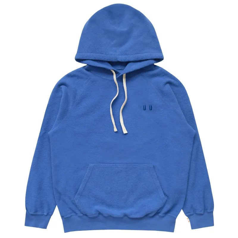 Reverse French Terry Hoodie Super Blue - Unisex sold by Province of Canada