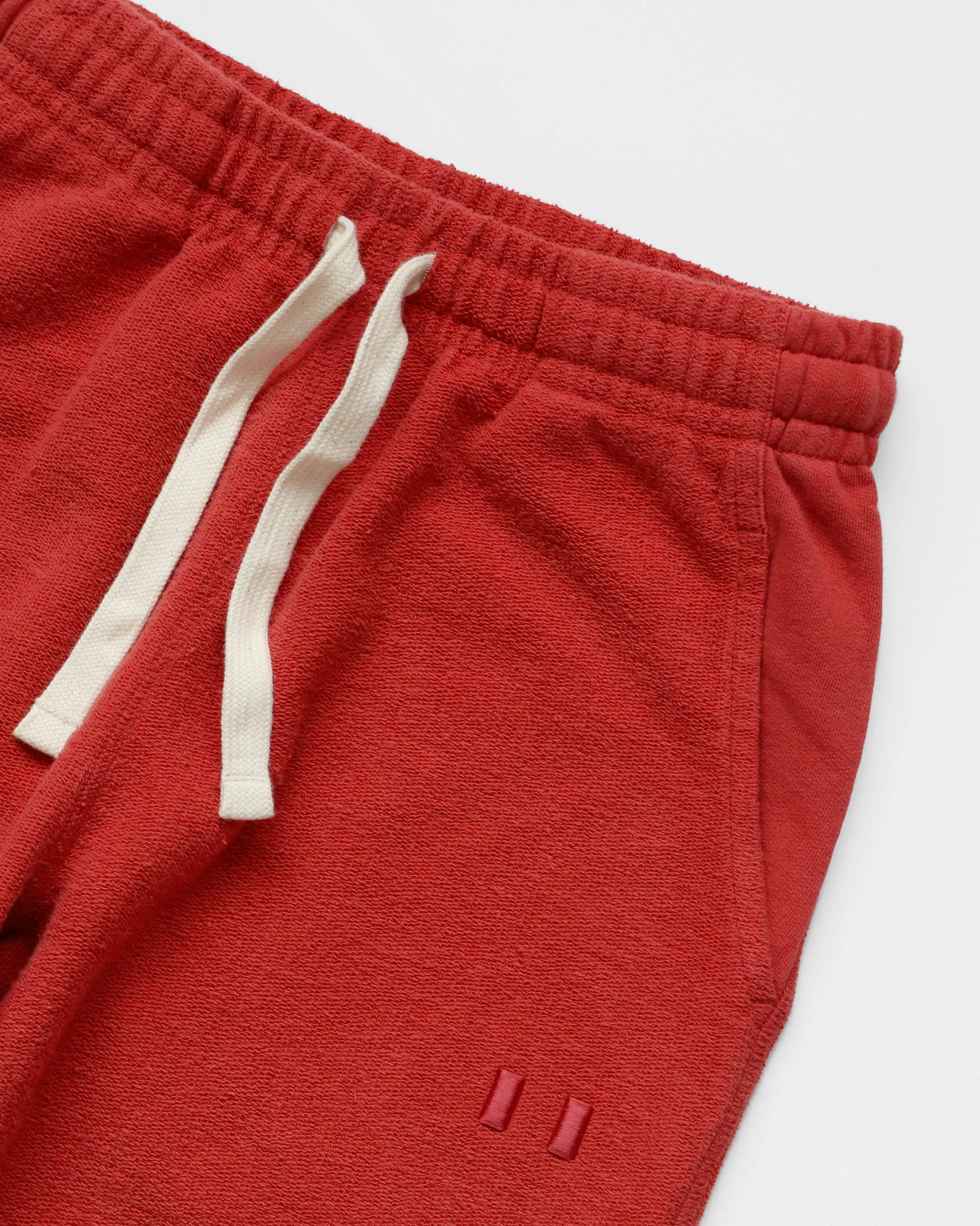 Reverse Relaxed French Terry Sweatpant Red - Unisex sold by Province of Canada product image thumbnail 5