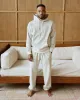 Reverse Relaxed French Terry Sweatpant Natural - Unisex sold by Province of Canada