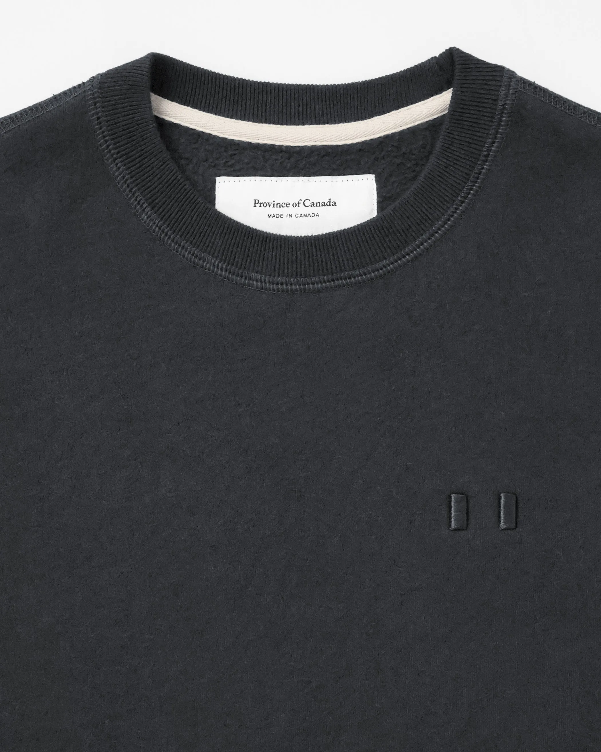 Flag Fleece Sweatshirt Coal - Unisex sold by Province of Canada product image thumbnail 3