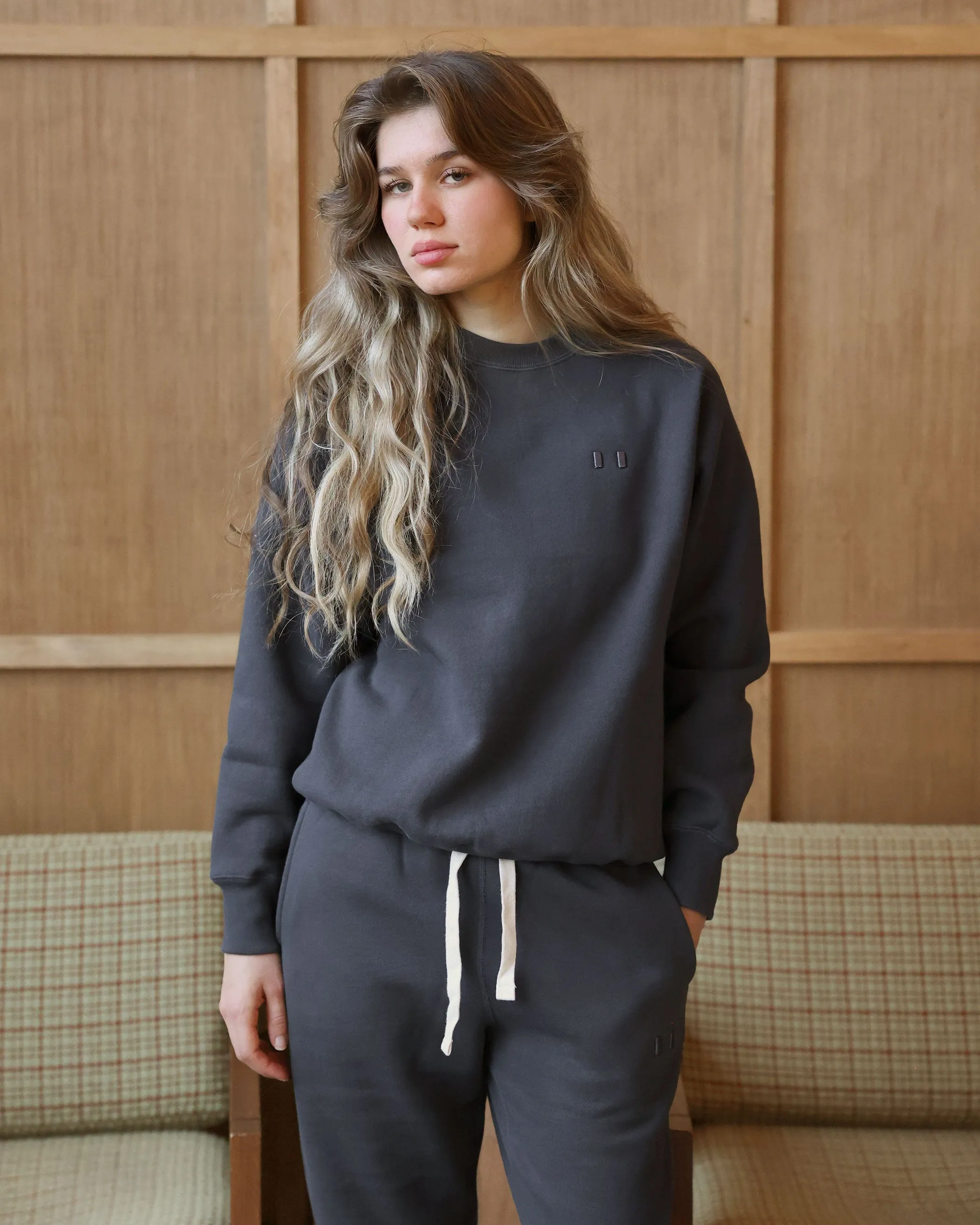 Flag Fleece Sweatshirt Coal - Unisex sold by Province of Canada product image thumbnail 2