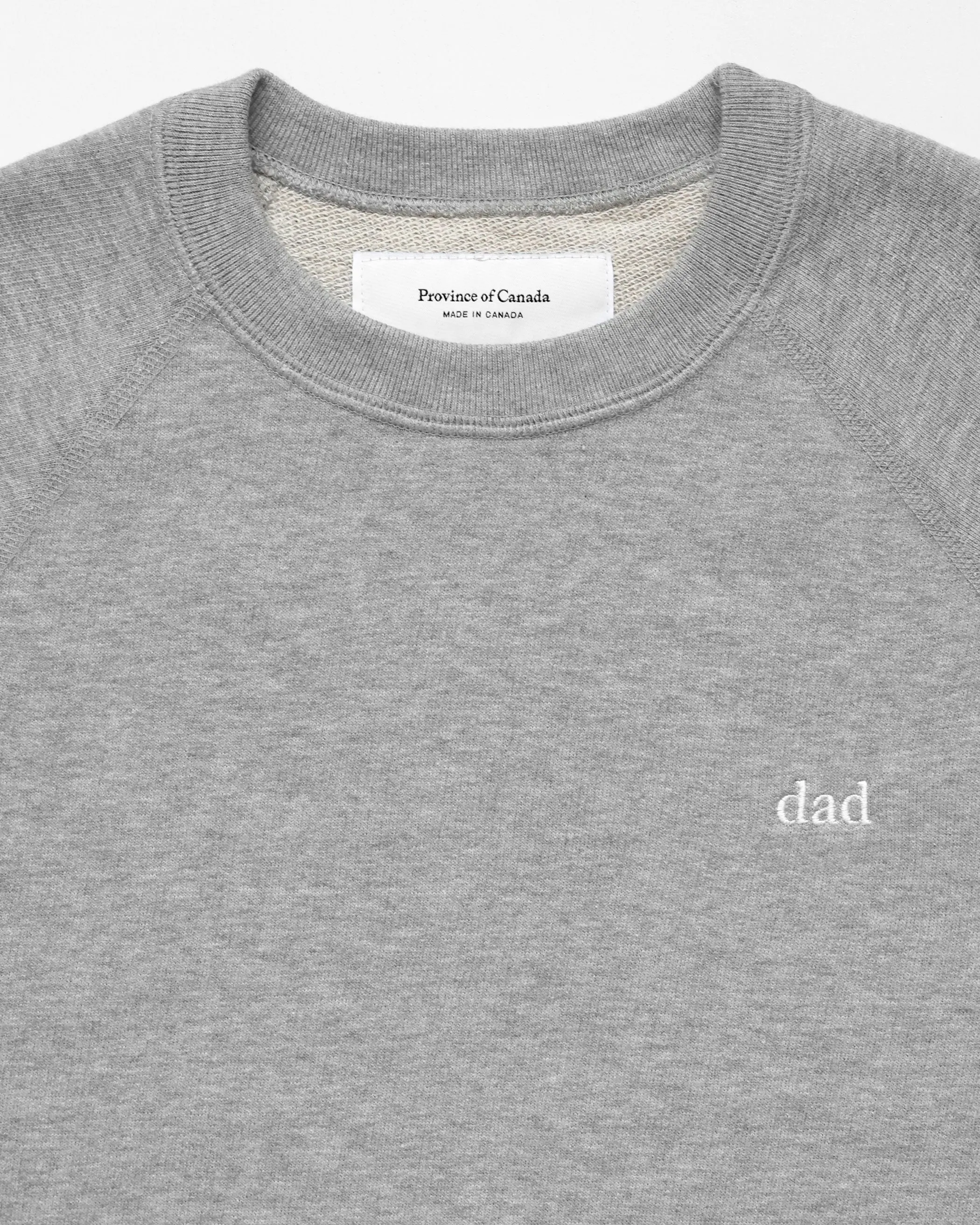 Dad Sweatshirt Heather Grey - Unisex sold by Province of Canada product image thumbnail 3