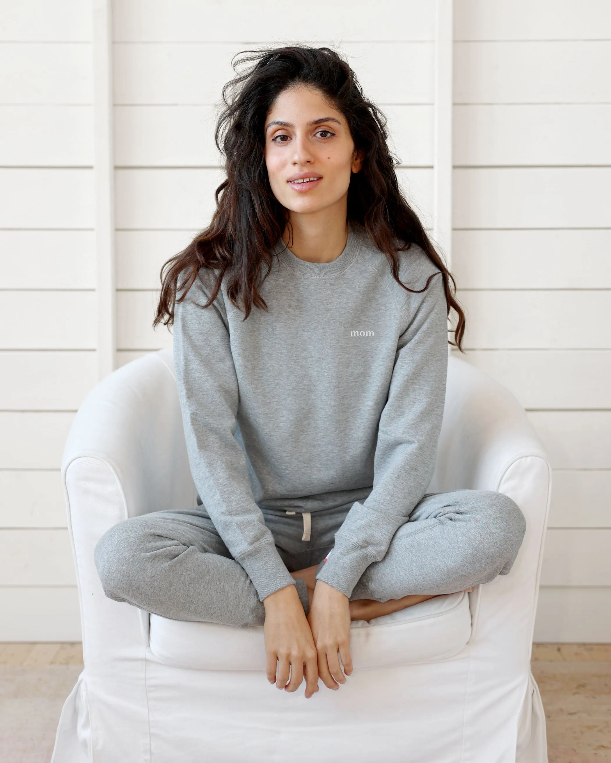 Mom Sweatshirt Heather Grey - Unisex sold by Province of Canada product image thumbnail 2