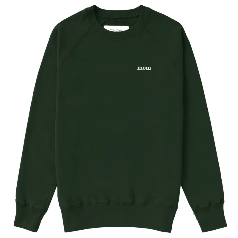 Mom Sweatshirt Forest - Unisex made by Province of Canada