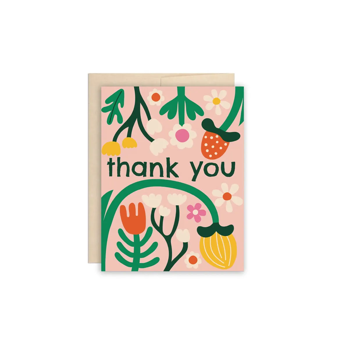 Thank You Flower Garden Card sold by Province of Canada