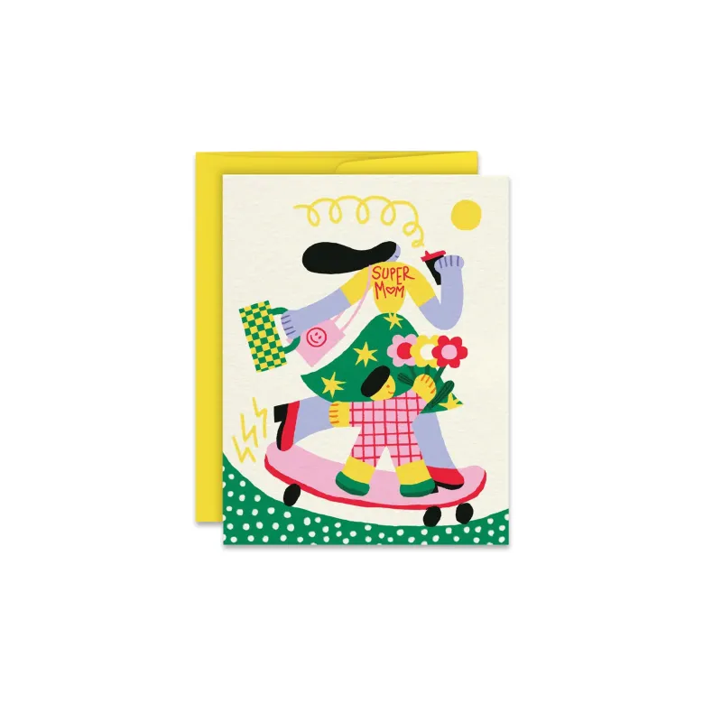 Super Mom Greeting Card sold by Province of Canada