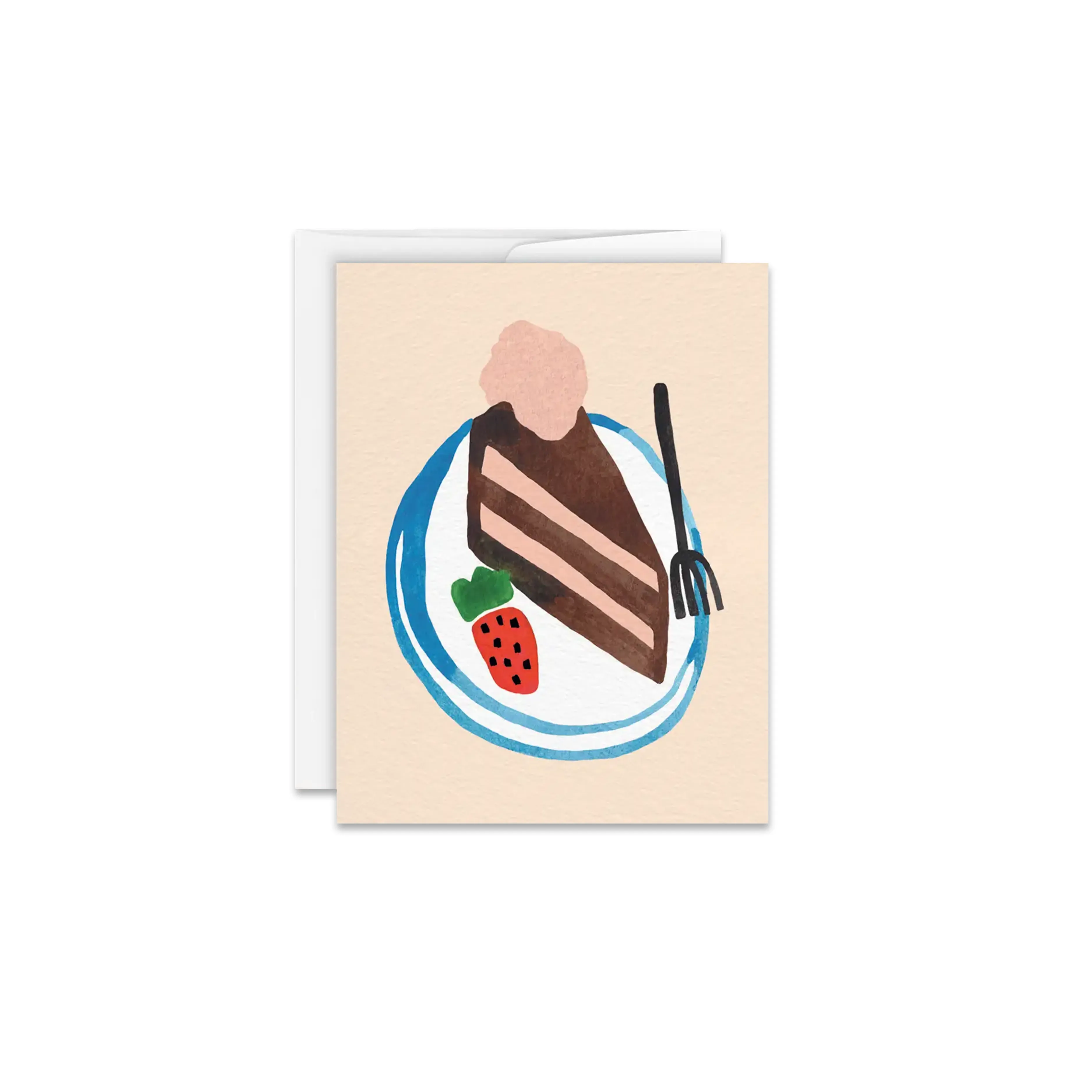 Choco Cake Greeting Card sold by Province of Canada