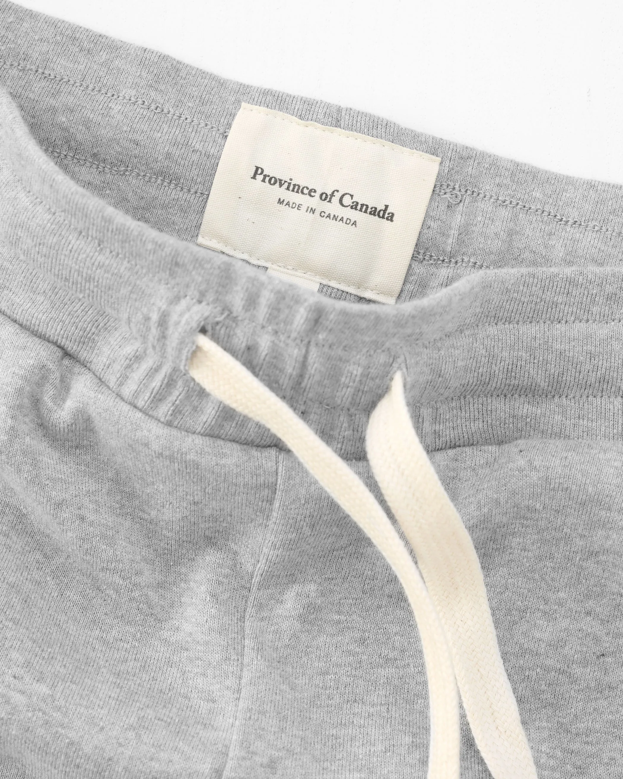 Fine Ribbed Sweatpant Heather Grey - Unisex sold by Province of Canada product image thumbnail 5