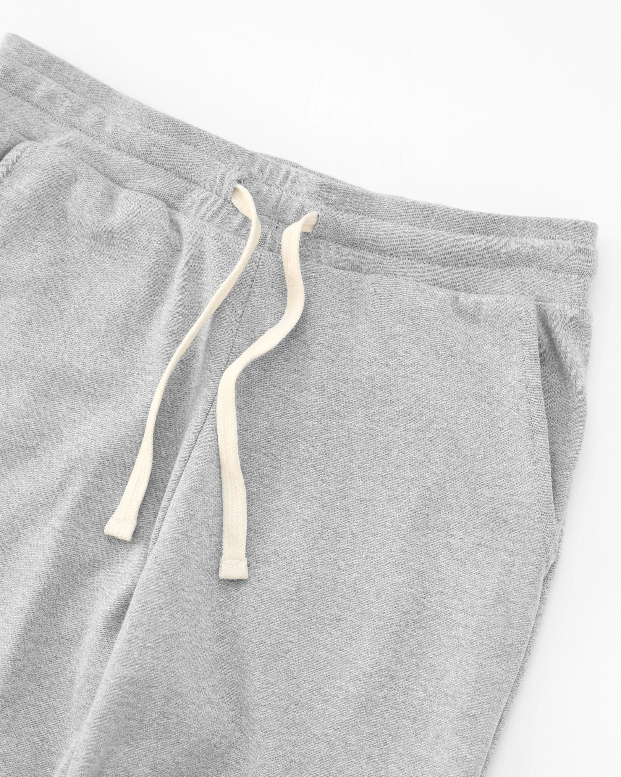 Fine Ribbed Sweatpant Heather Grey - Unisex sold by Province of Canada product image thumbnail 4