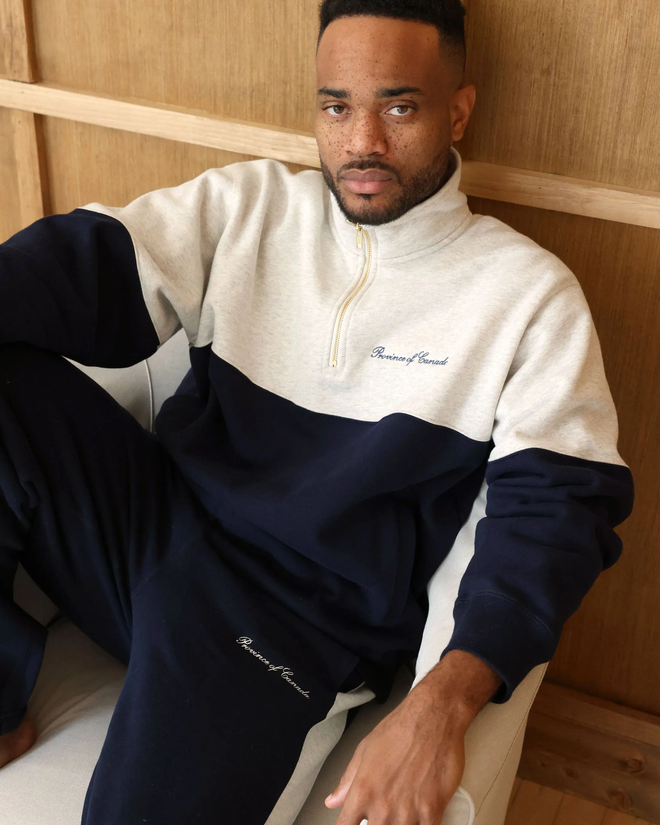 Club Fleece Sweatpant Navy - Unisex sold by Province of Canada product image thumbnail 2