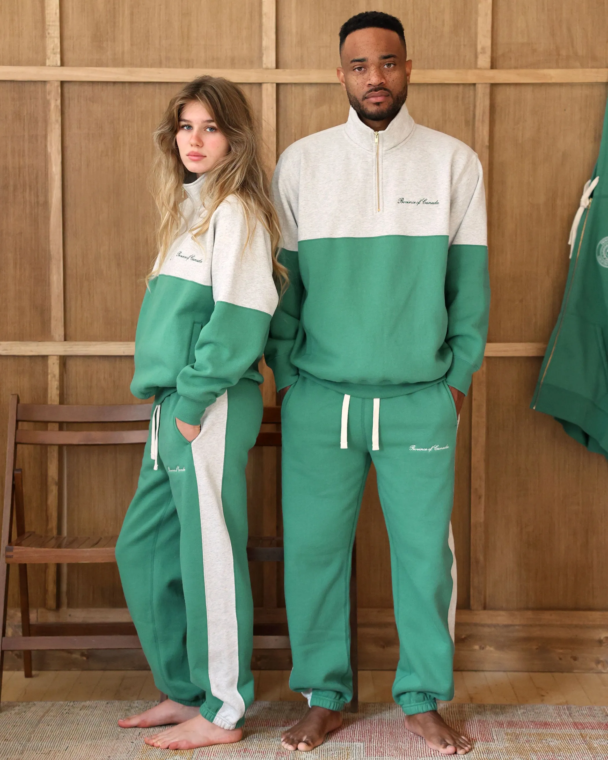 Club Fleece Sweatpant Green - Unisex sold by Province of Canada product image thumbnail 2
