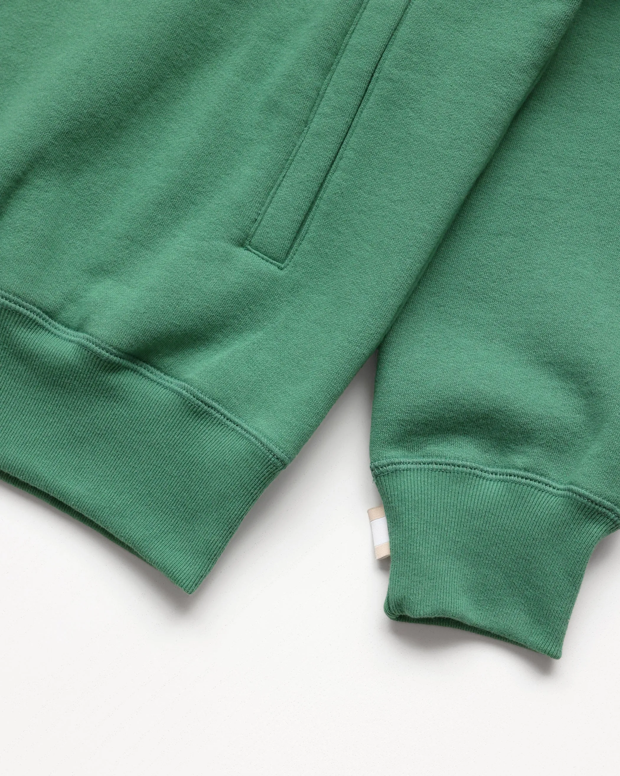 Club Fleece Half Zip Green - Unisex sold by Province of Canada product image thumbnail 5