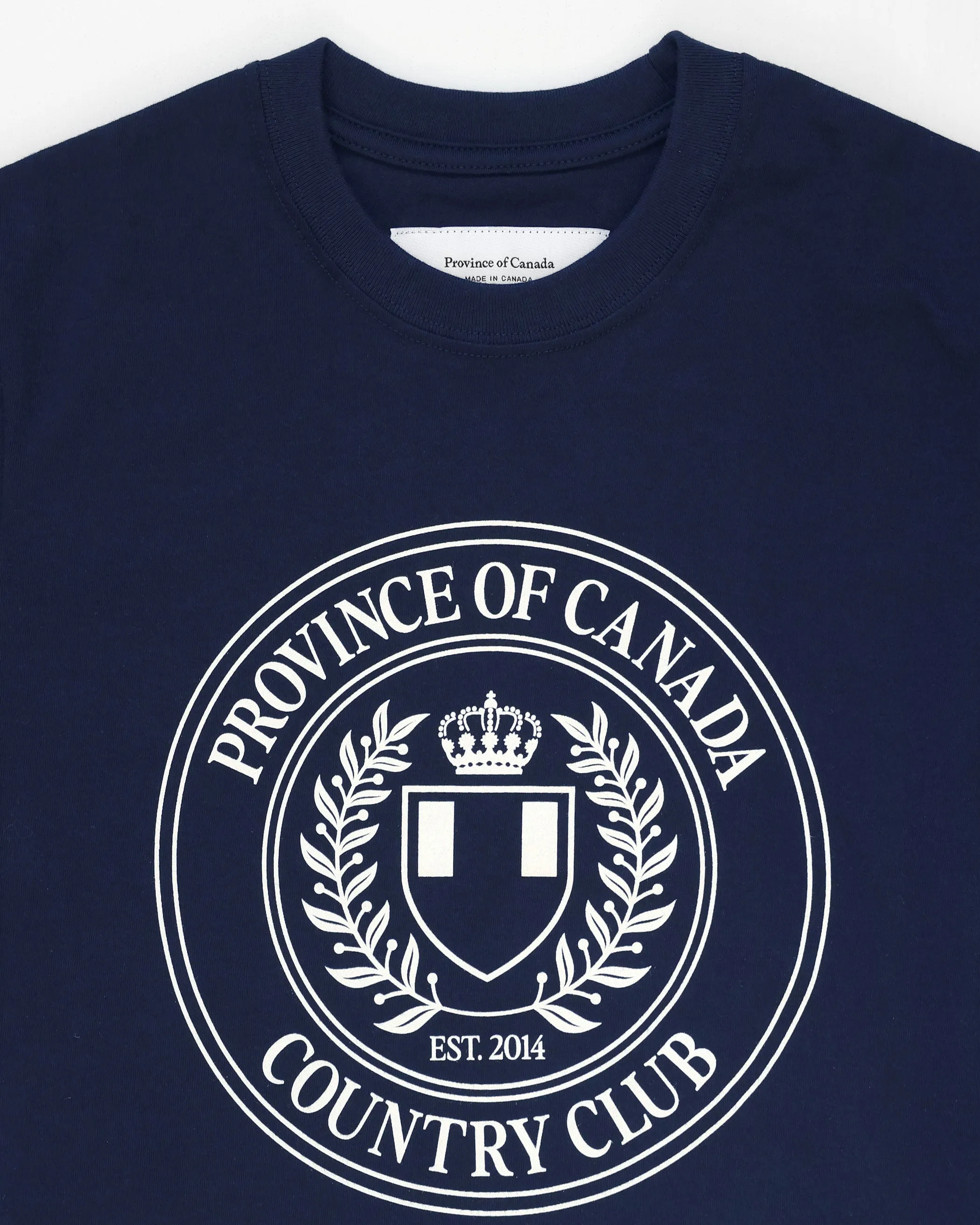 Country Club Tee Navy - Unisex sold by Province of Canada product image thumbnail 4