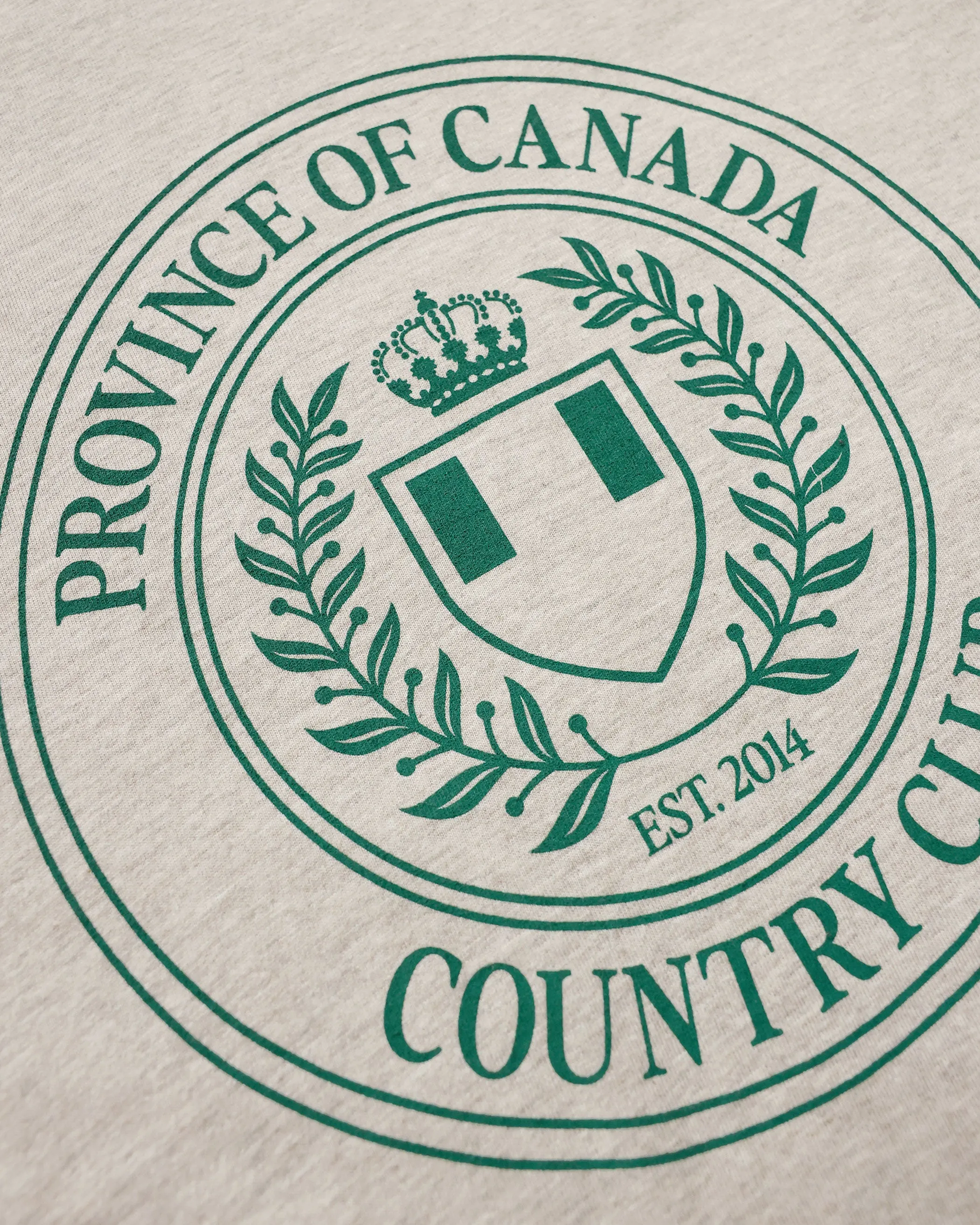 Country Club Tee Oatmeal - Unisex sold by Province of Canada product image thumbnail 5