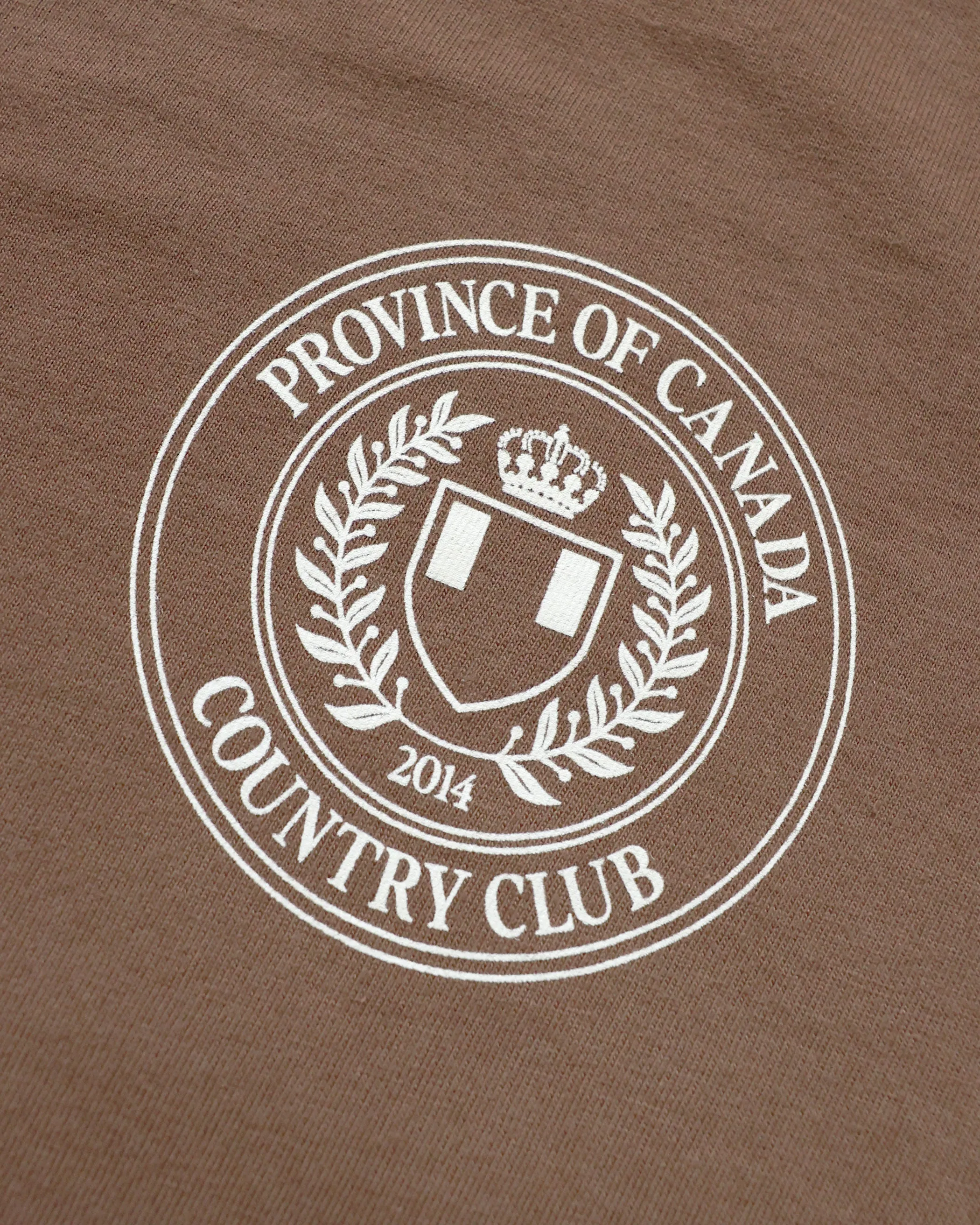 Country Club Tee Cocoa - Unisex sold by Province of Canada product image thumbnail 5