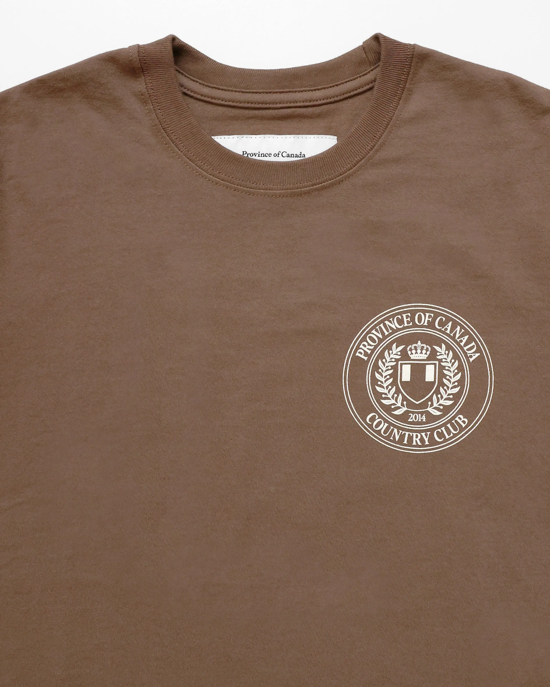 Country Club Tee Cocoa - Unisex sold by Province of Canada product image thumbnail 4