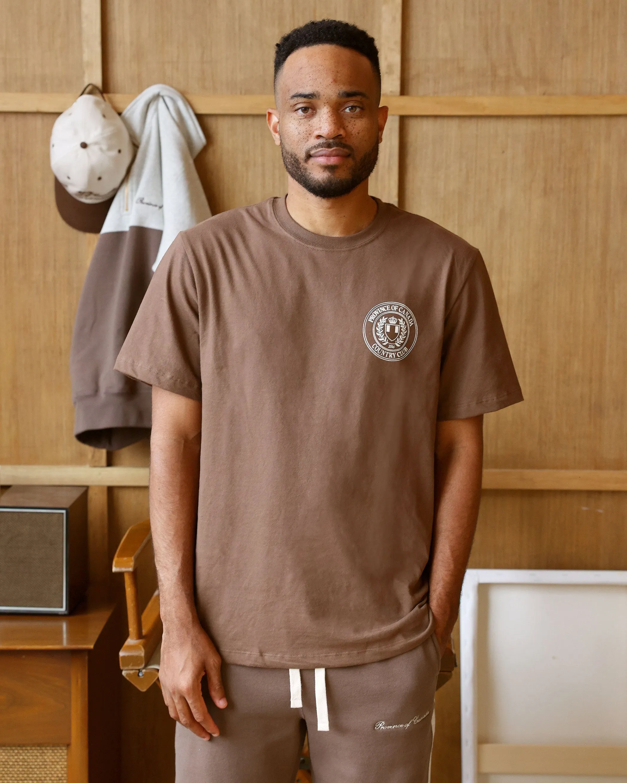 Country Club Tee Cocoa - Unisex sold by Province of Canada product image thumbnail 2