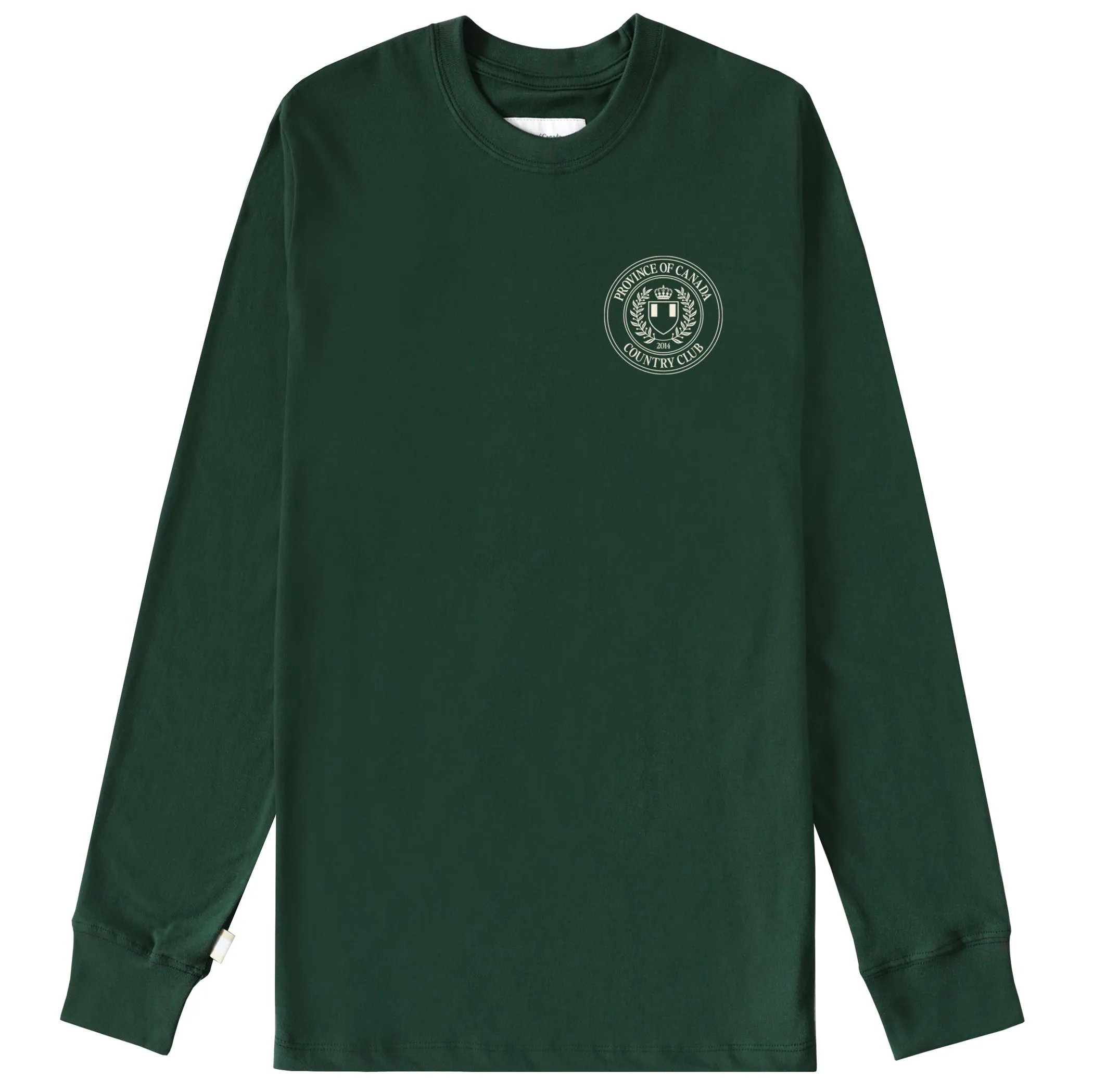 Country Club Long Sleeve Tee Forest - Unisex sold by Province of Canada
