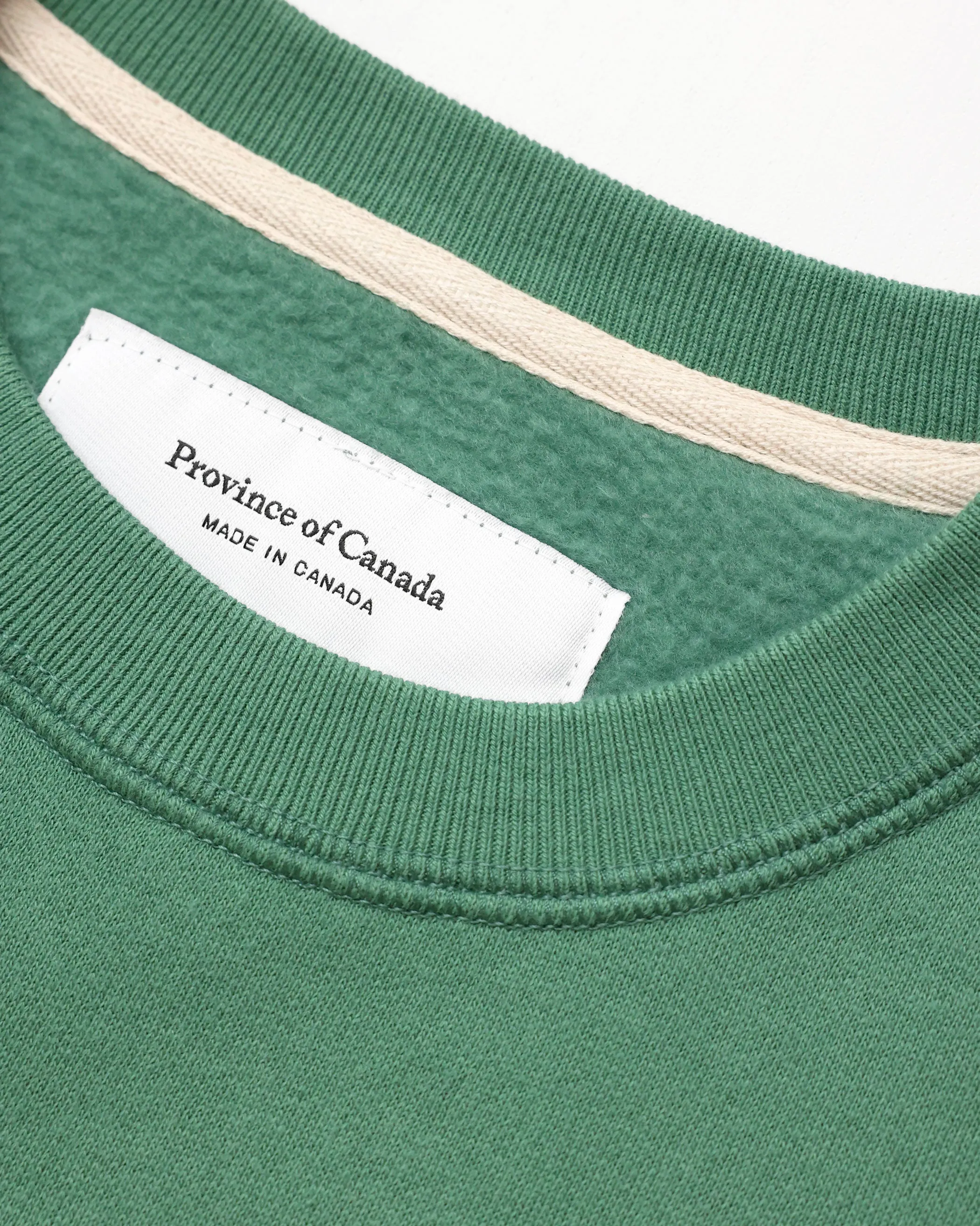 Country Club Fleece Sweatshirt Green - Unisex sold by Province of Canada product image thumbnail 5
