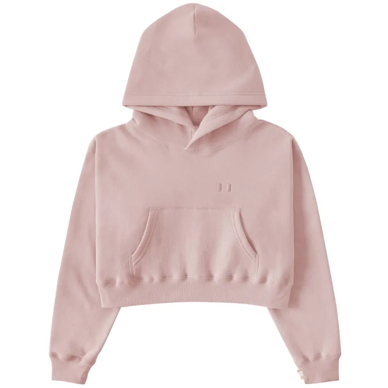 Flag Fleece Crop Hoodie Dusk sold by Province of Canada