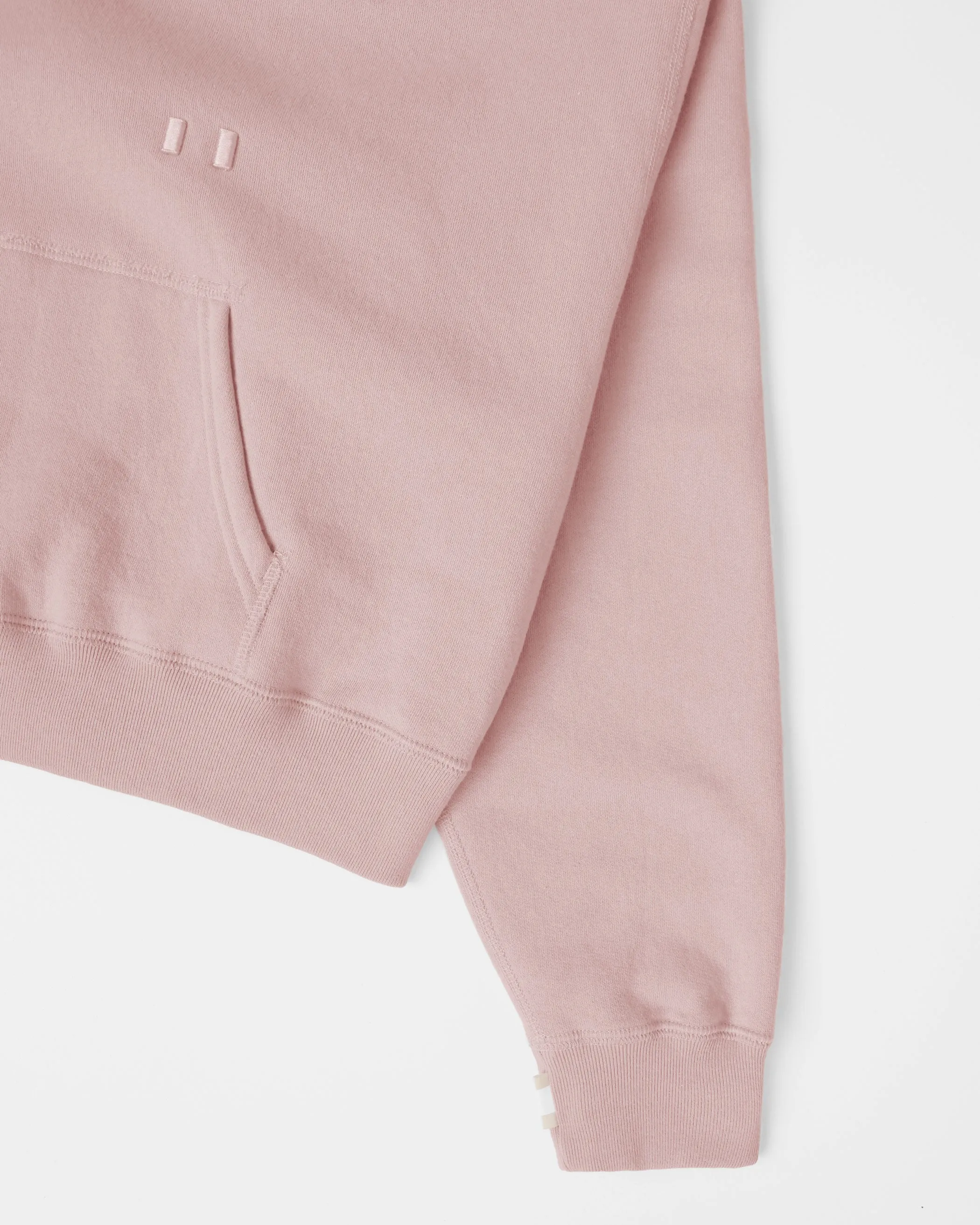 Flag Fleece Crop Hoodie Dusk sold by Province of Canada product image thumbnail 5