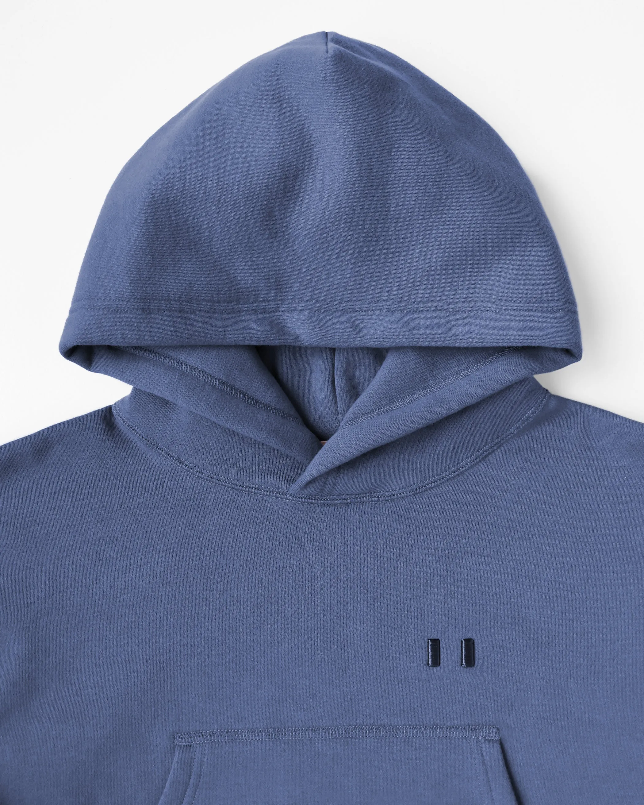 Flag Fleece Crop Hoodie French Blue sold by Province of Canada product image thumbnail 3