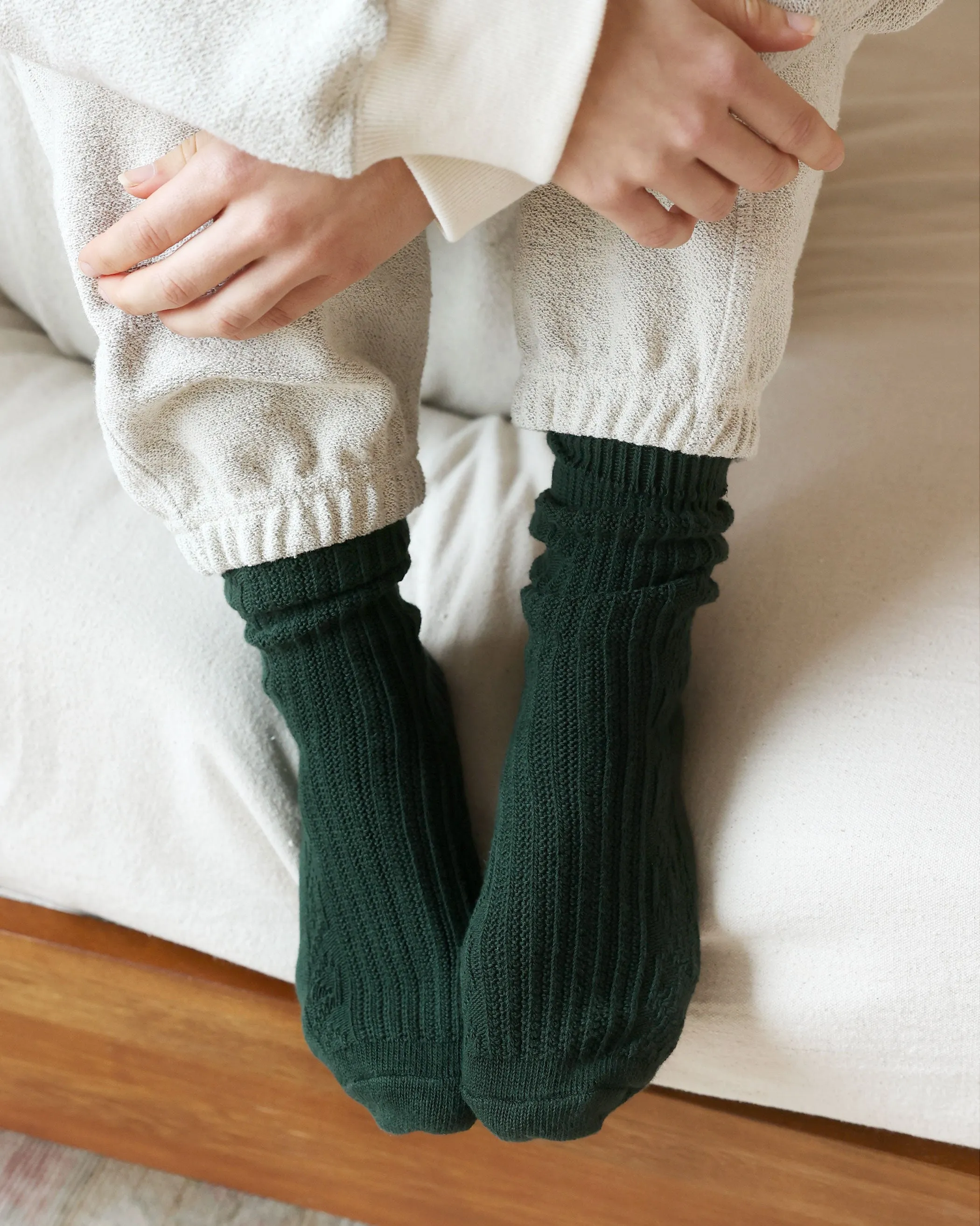 The Slouchy Sock - Windsor Forest sold by Province of Canada product image thumbnail 2