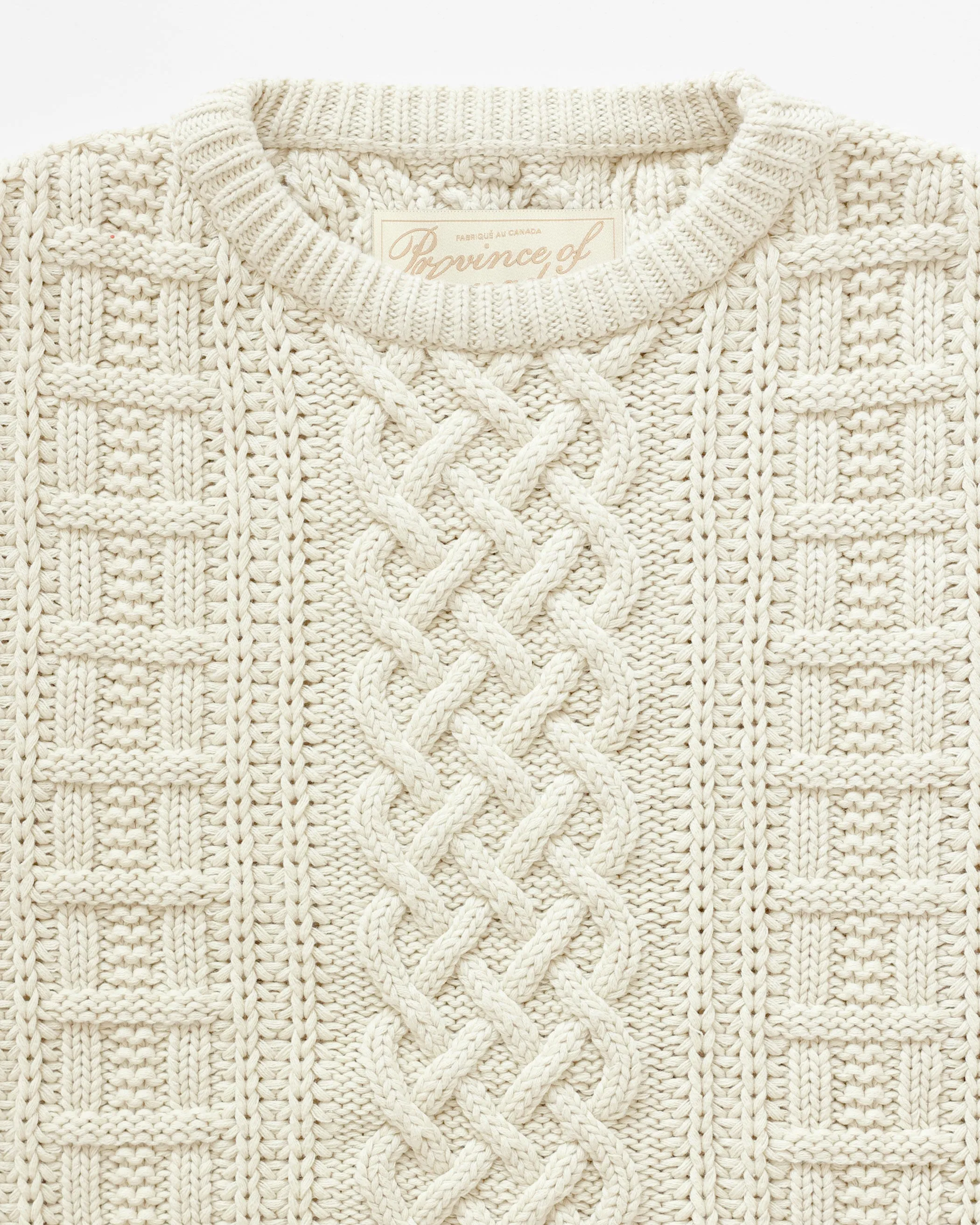Ivy Cable Knit Sweater - Unisex sold by Province of Canada product image thumbnail 5