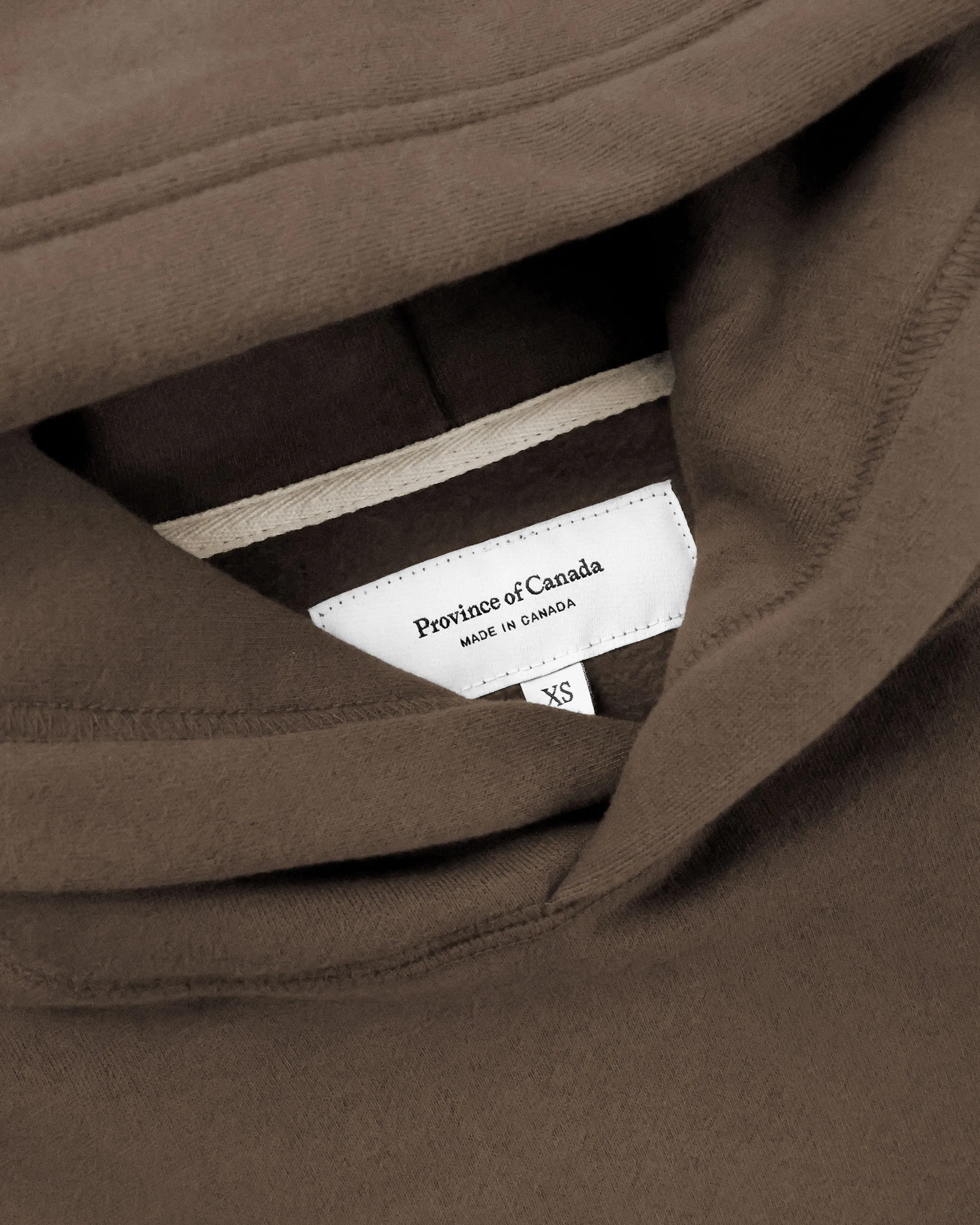 Flag Fleece Hoodie Chestnut - Unisex sold by Province of Canada product image thumbnail 5