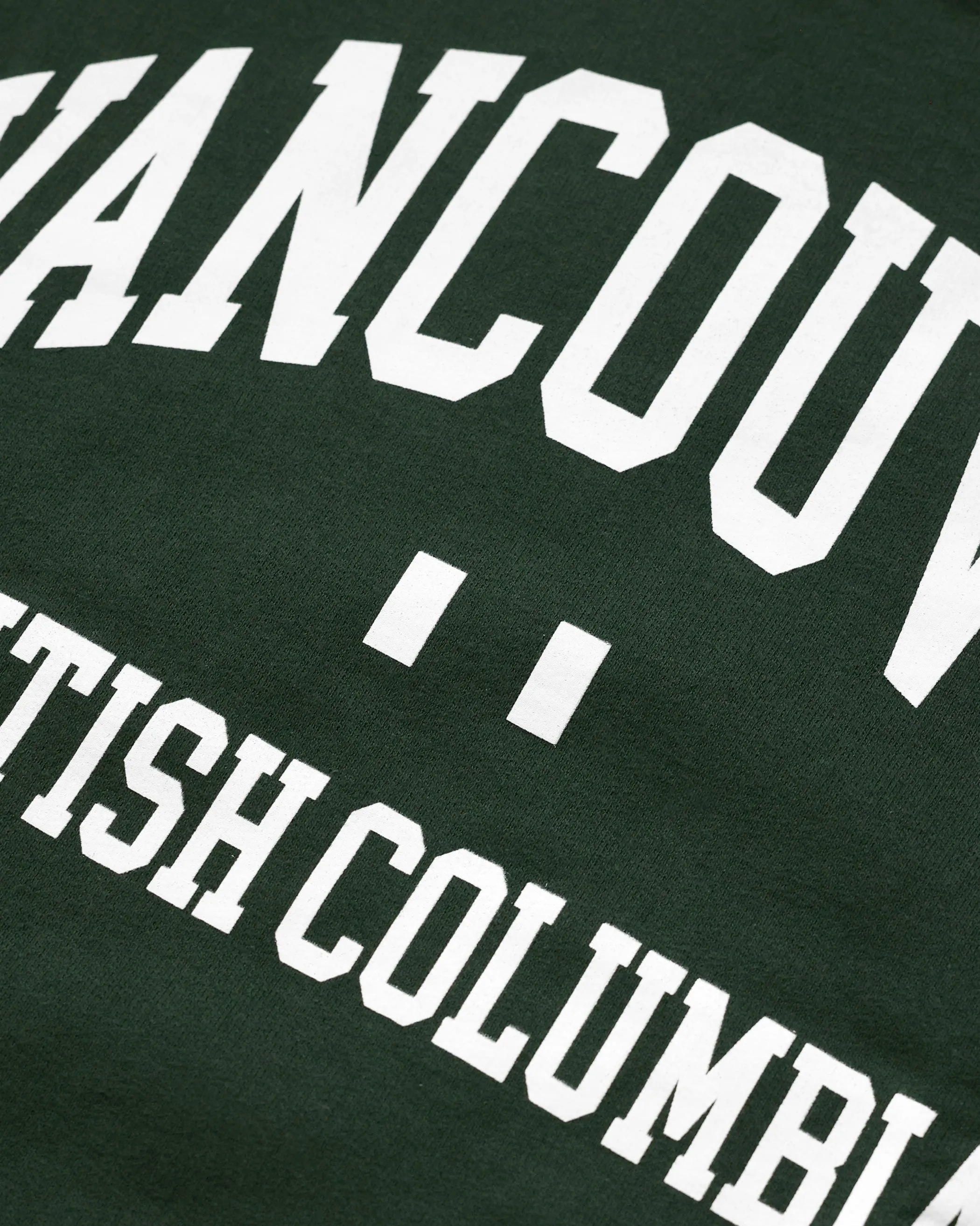 Vancouver Fleece Sweatshirt Forest - Unisex sold by Province of Canada product image thumbnail 5