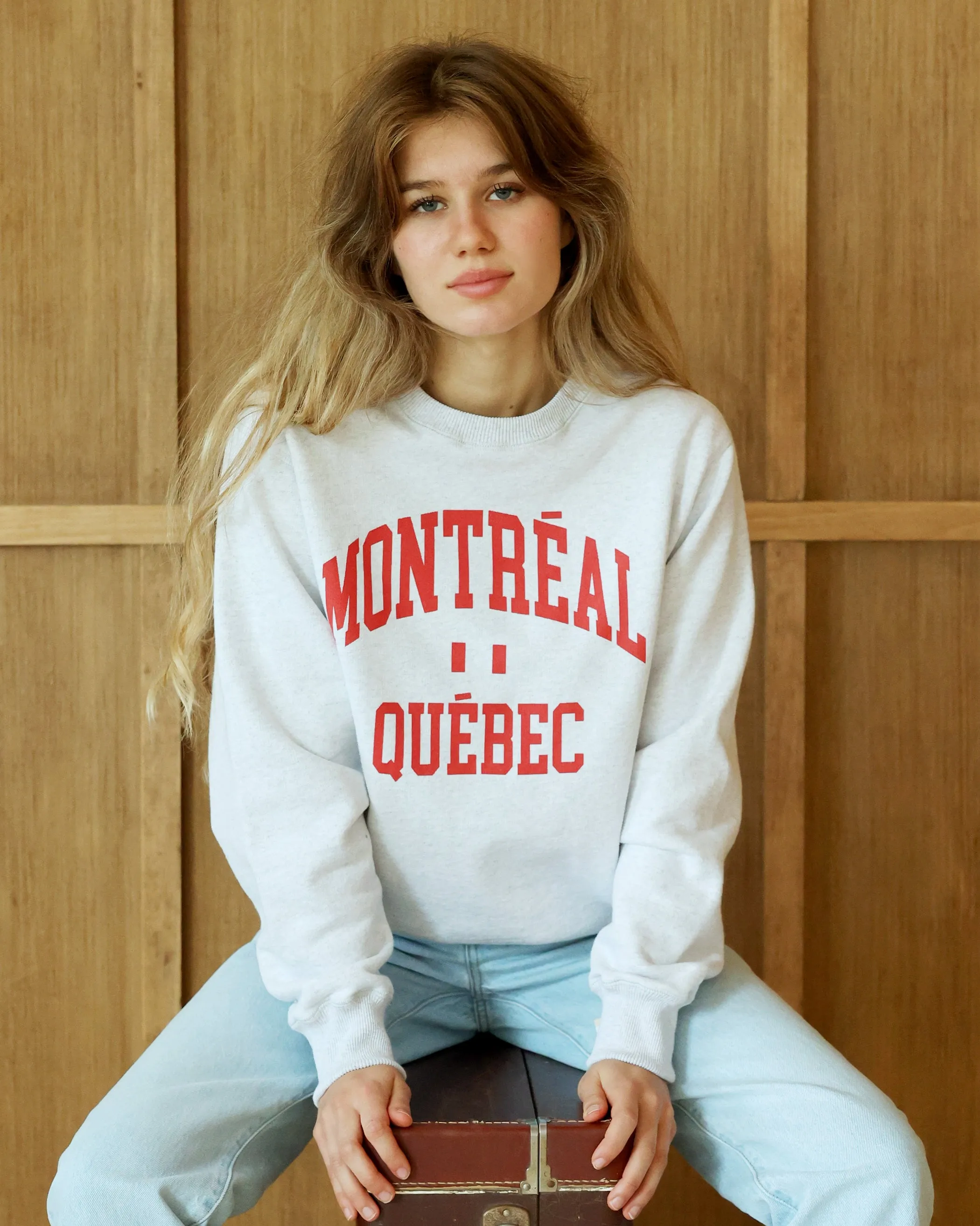 Montreal Fleece Sweatshirt Cloud - Unisex sold by Province of Canada product image thumbnail 2