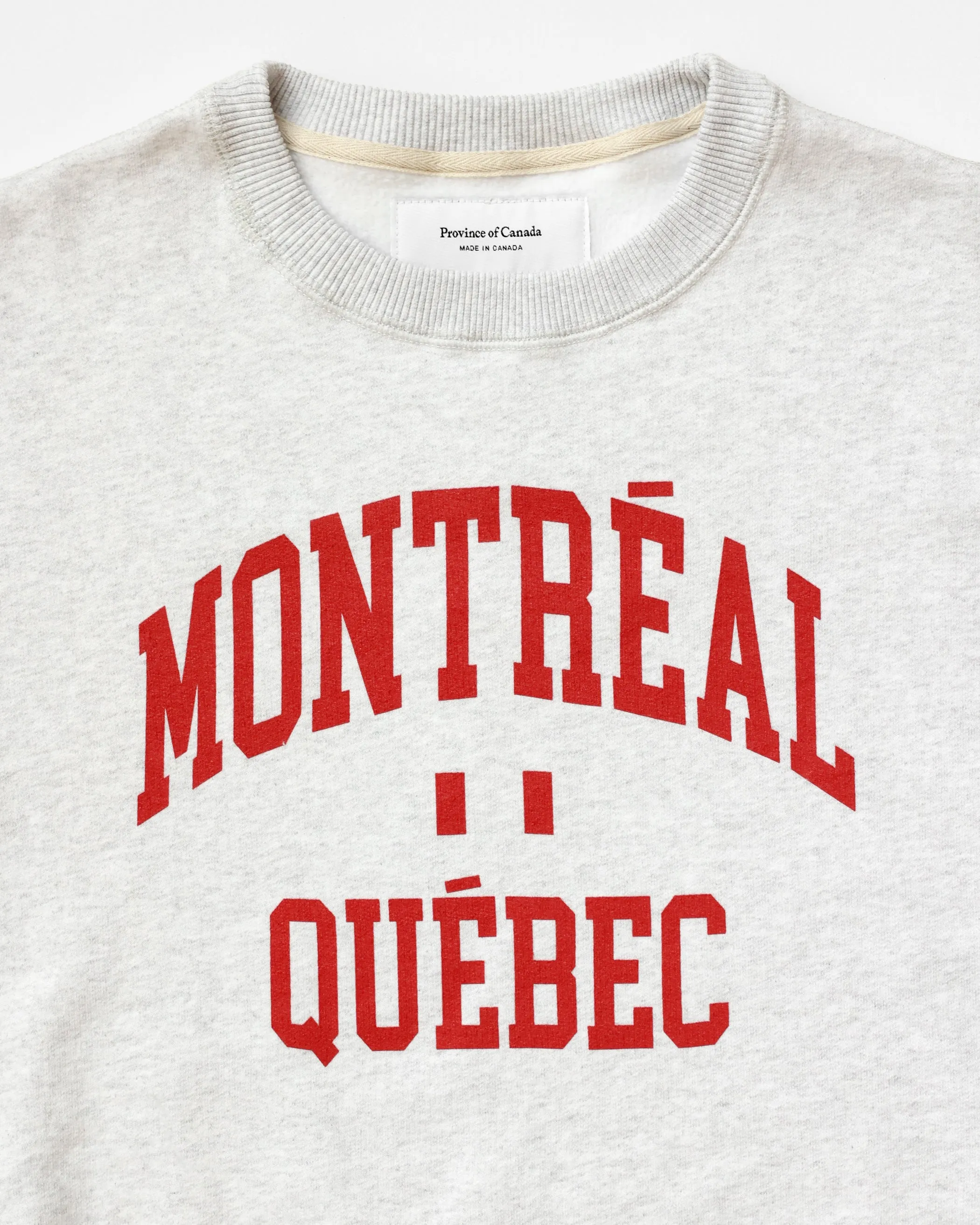 Montreal Fleece Sweatshirt Cloud - Unisex sold by Province of Canada product image thumbnail 3
