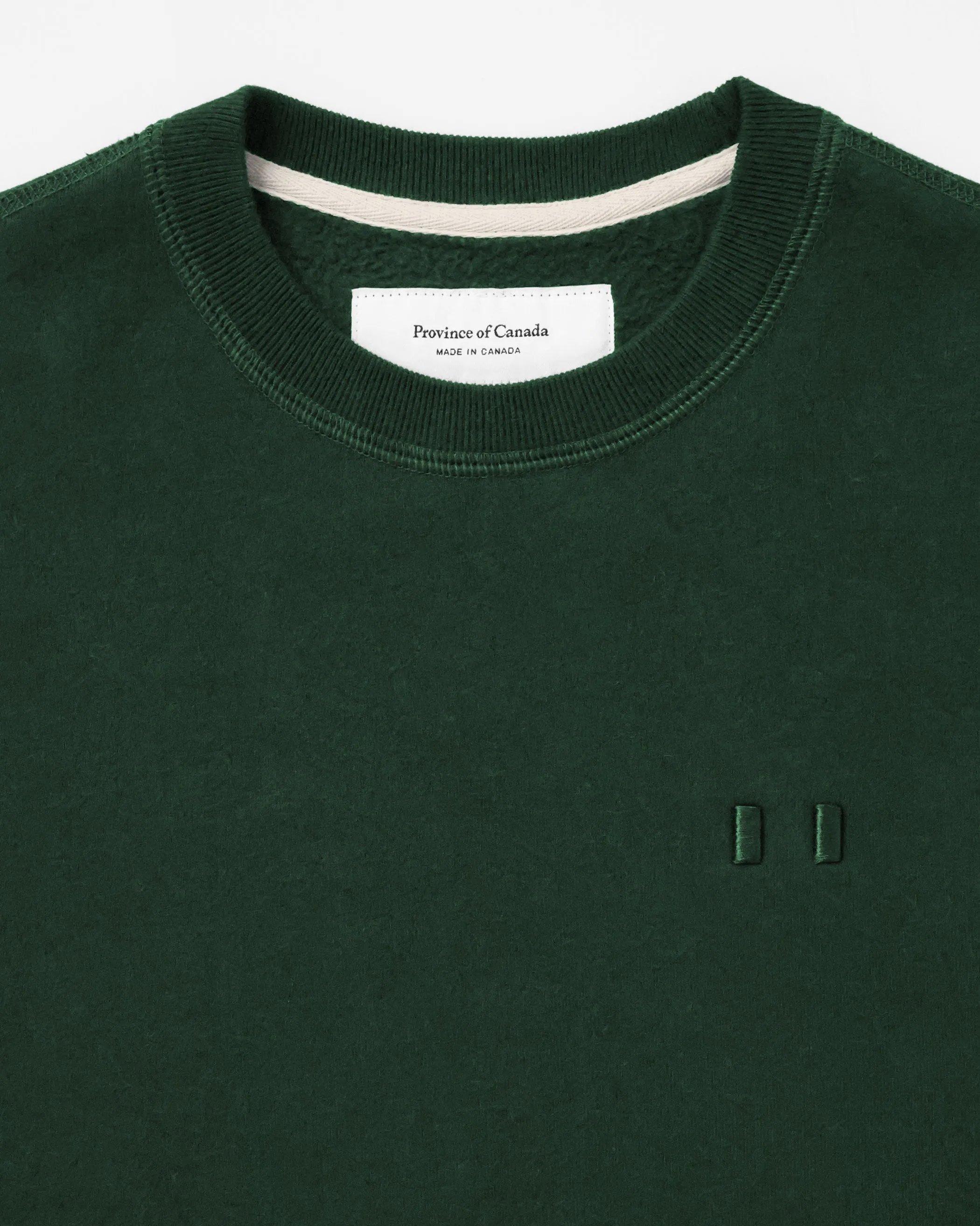 Flag Fleece Sweatshirt Forest - Unisex sold by Province of Canada product image thumbnail 3