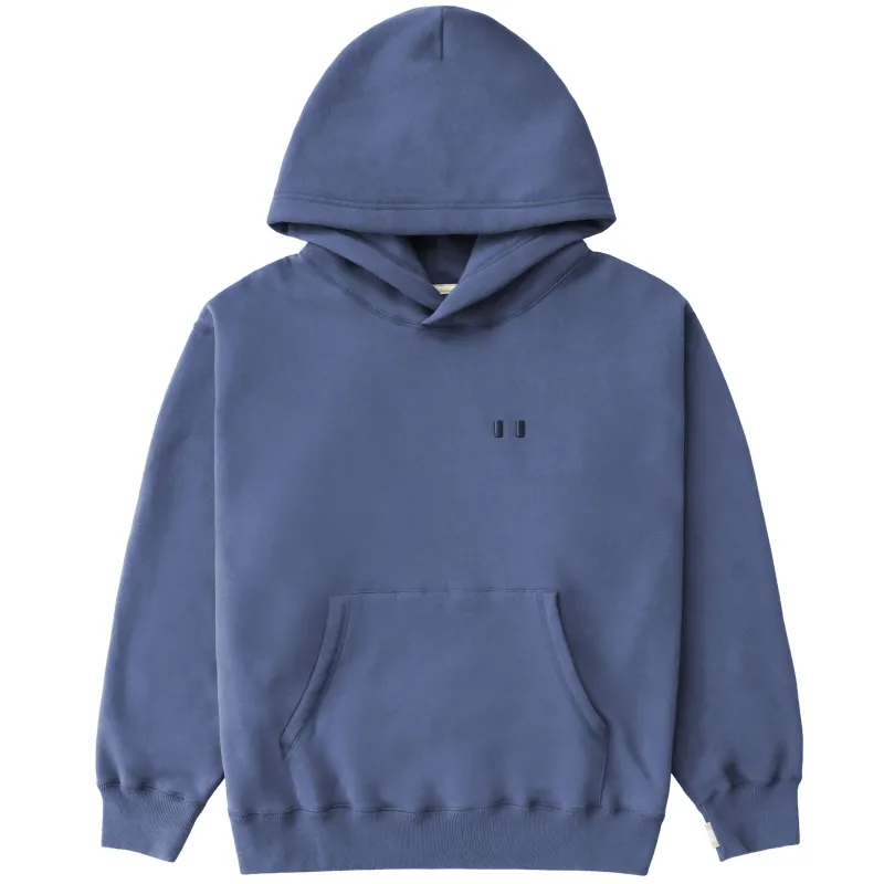 Flag Fleece Hoodie French Blue - Unisex made by Province of Canada