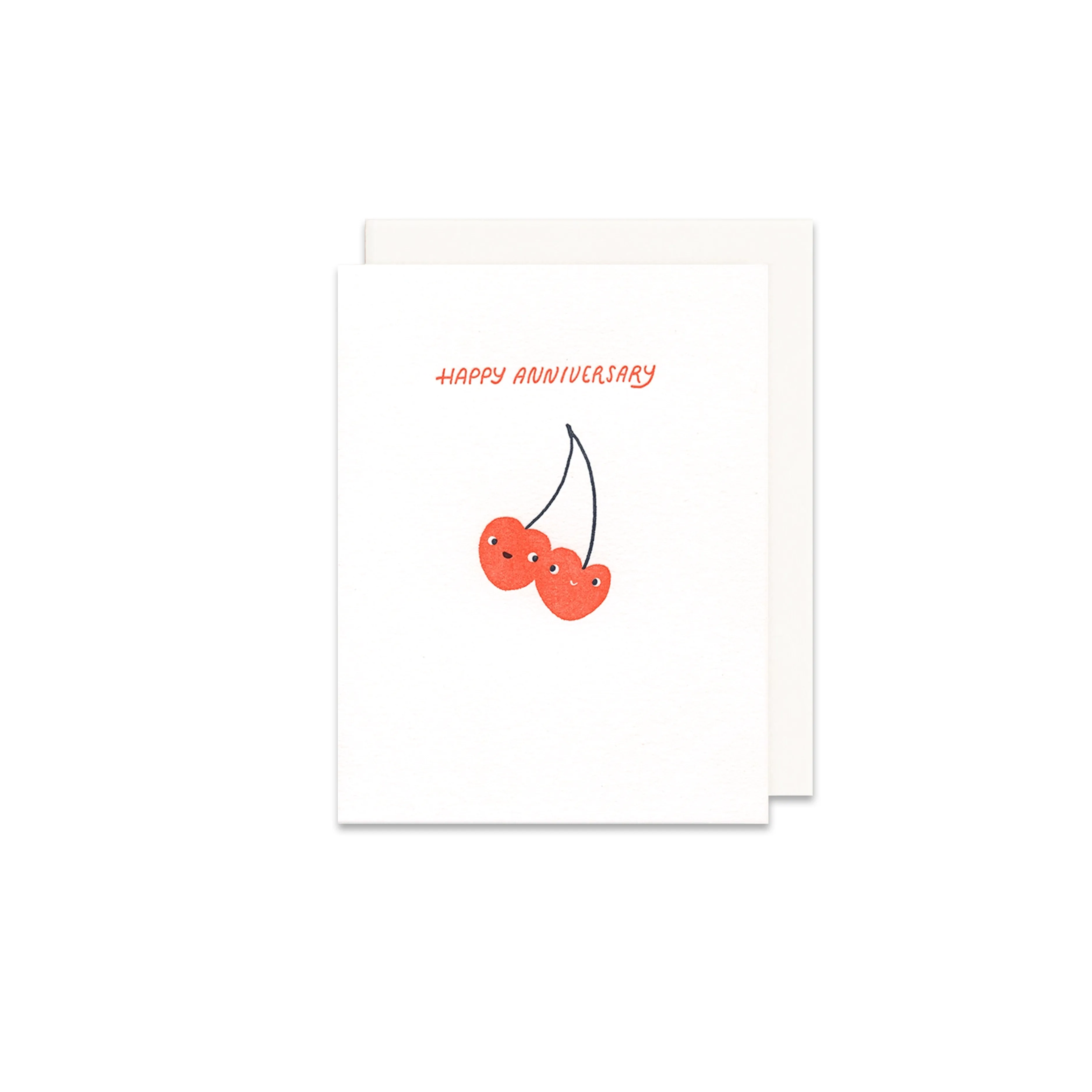 Anniversary Cherries Greeting Card sold by Province of Canada