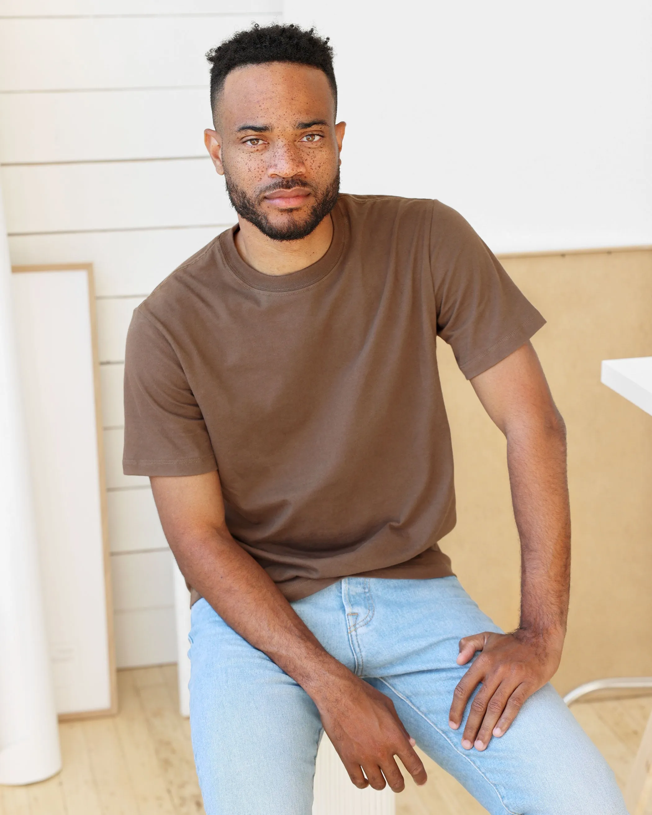 Monday Tee Cocoa - Unisex sold by Province of Canada product image thumbnail 2