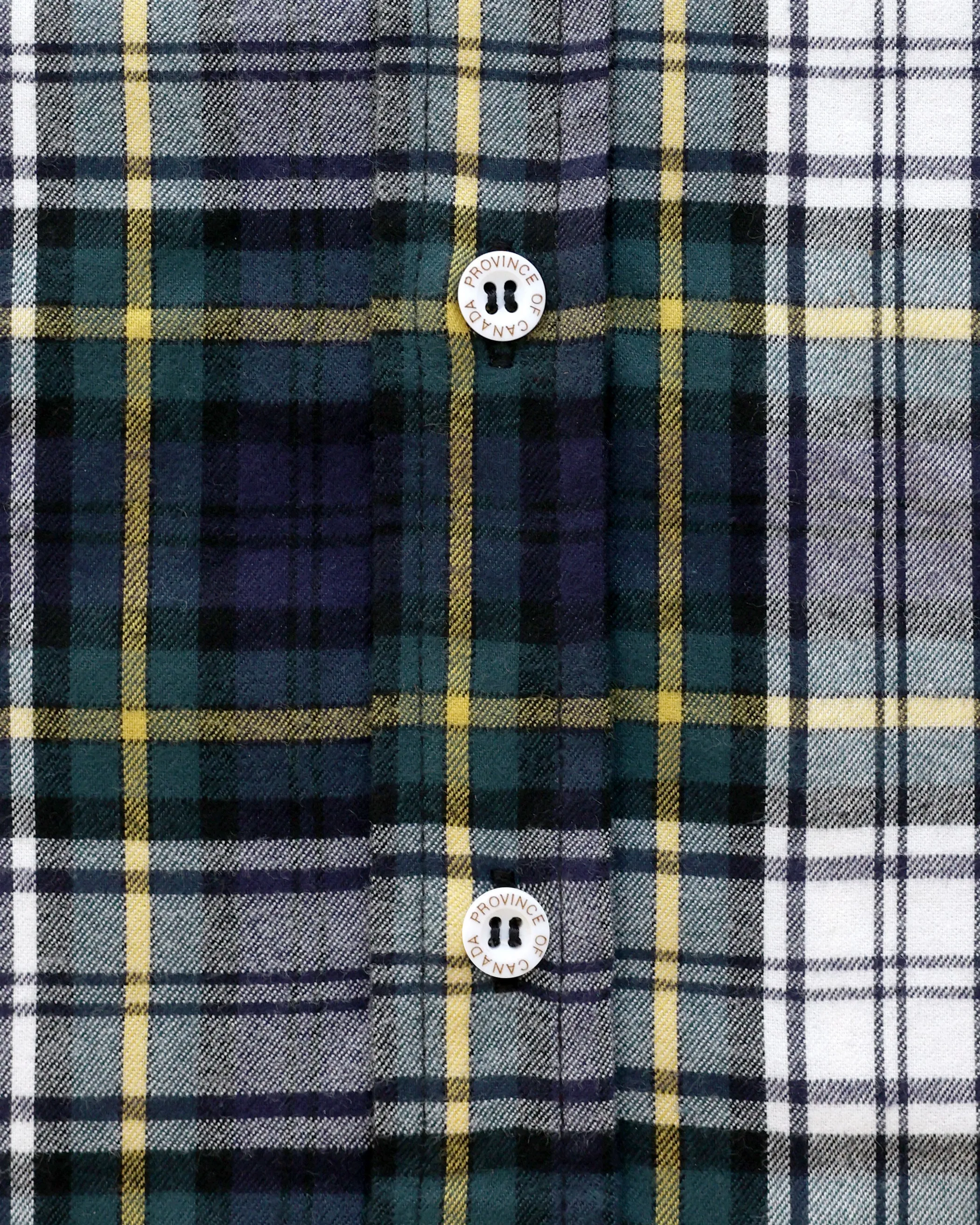 Plaid Flannel Shirt Navy - Unisex sold by Province of Canada product image thumbnail 5
