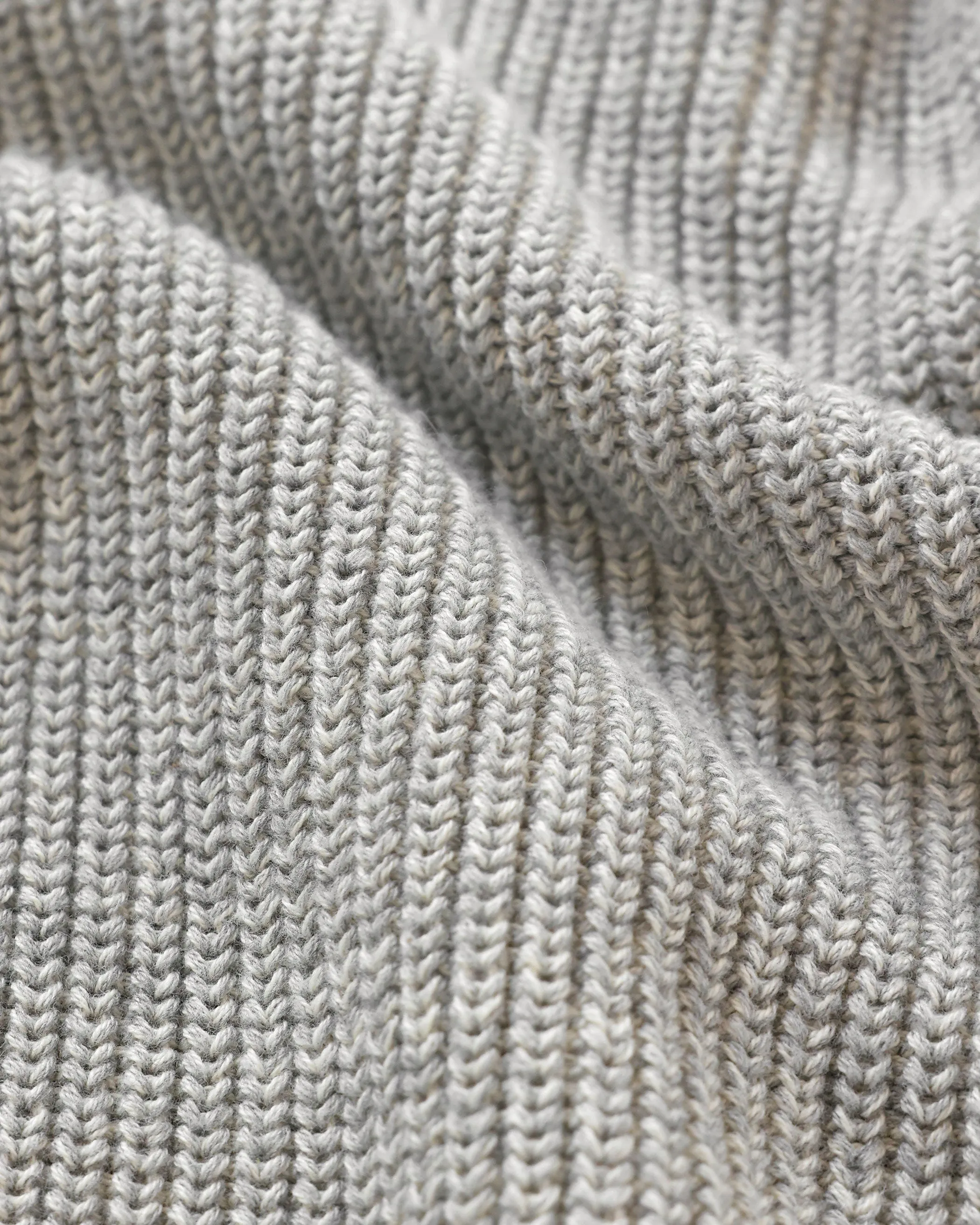 Cotton Knit Sweater Heather Grey - Unisex sold by Province of Canada product image thumbnail 5