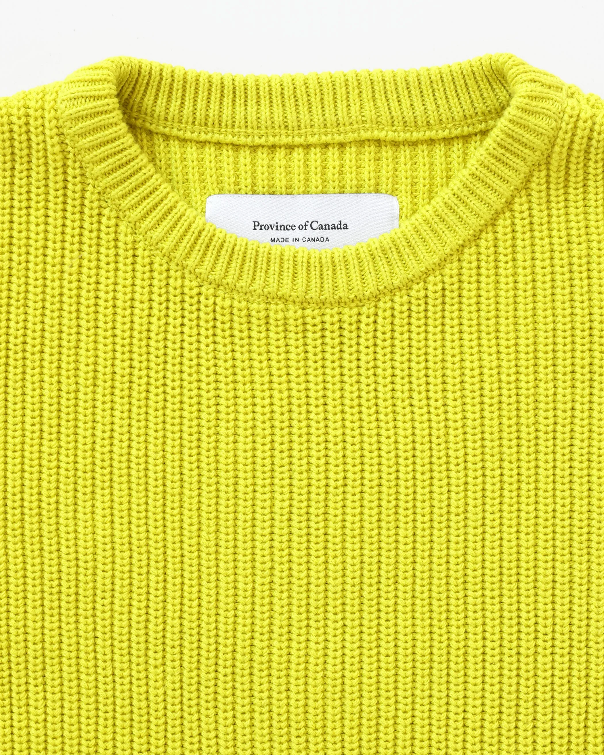 Cotton Knit Sweater Citrus - Unisex sold by Province of Canada product image thumbnail 4