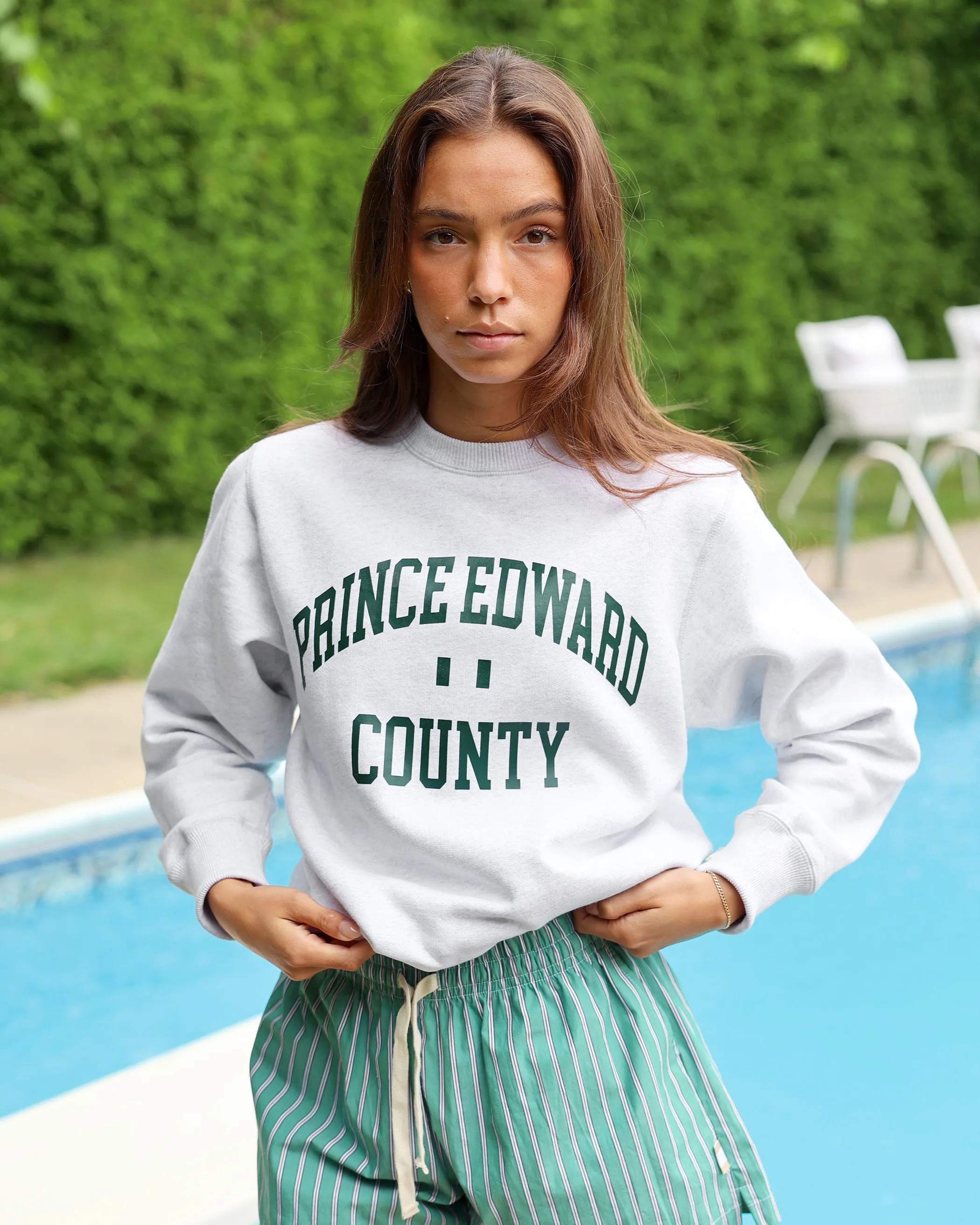 Prince Edward County Fleece Sweatshirt Cloud - Unisex sold by Province of Canada product image thumbnail 2