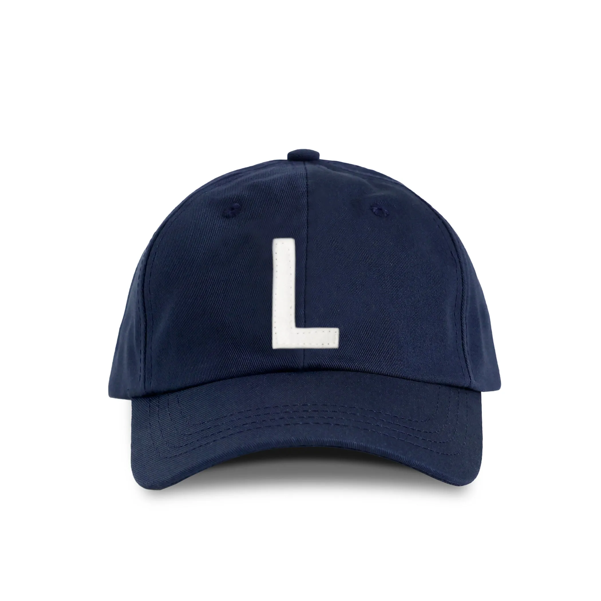 Letter L Baseball Hat Navy sold by Province of Canada
