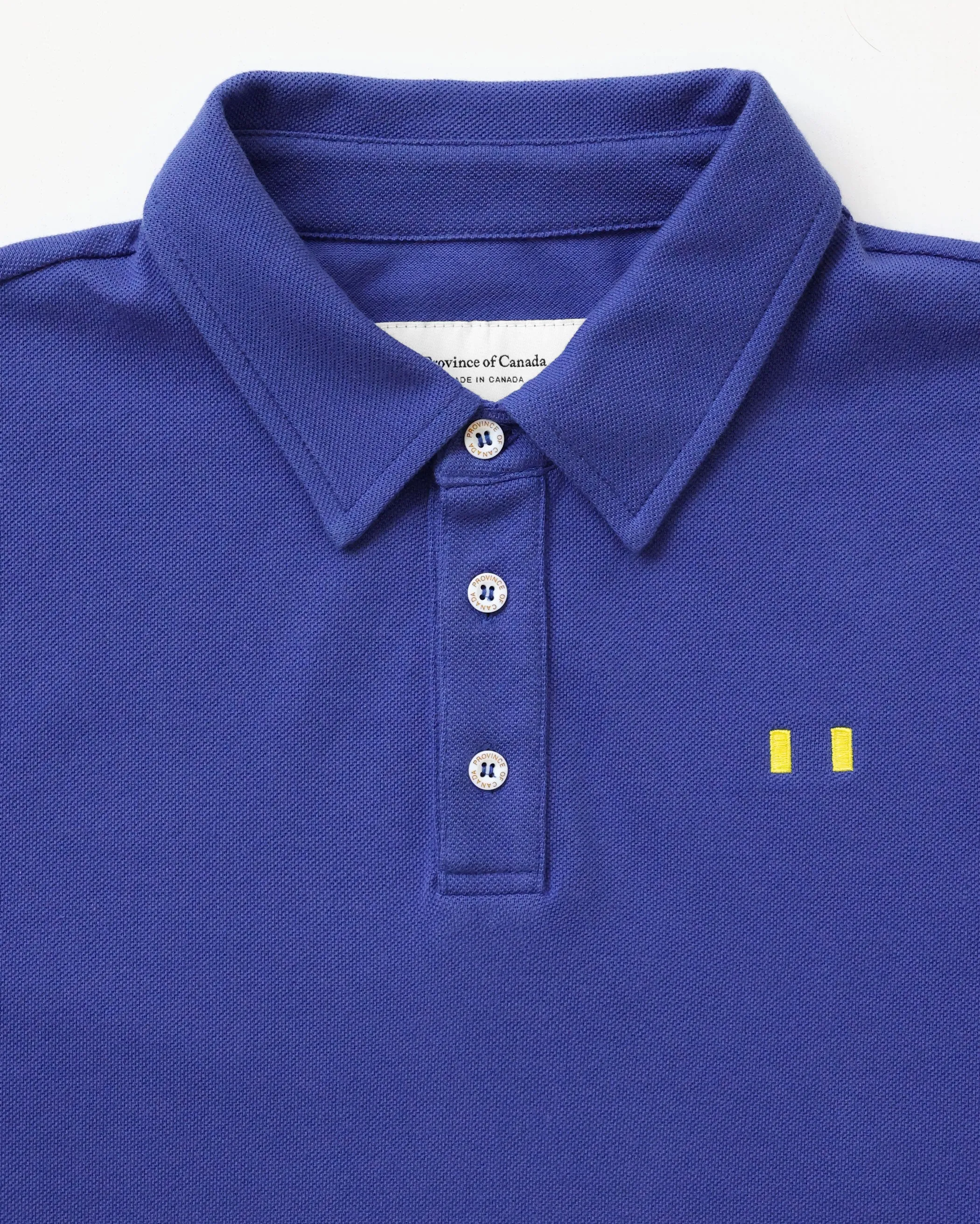 Flag Polo Boyfriend Dress Royal sold by Province of Canada product image thumbnail 4