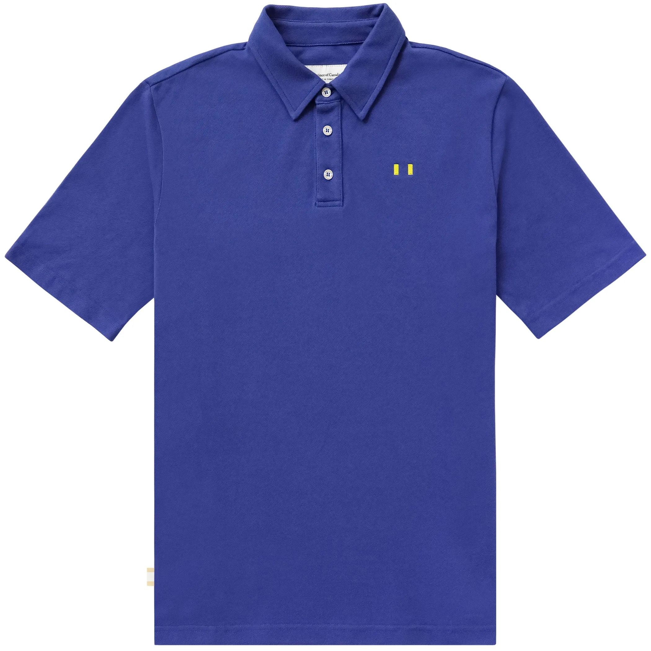 Flag Polo Shirt Royal - Unisex sold by Province of Canada