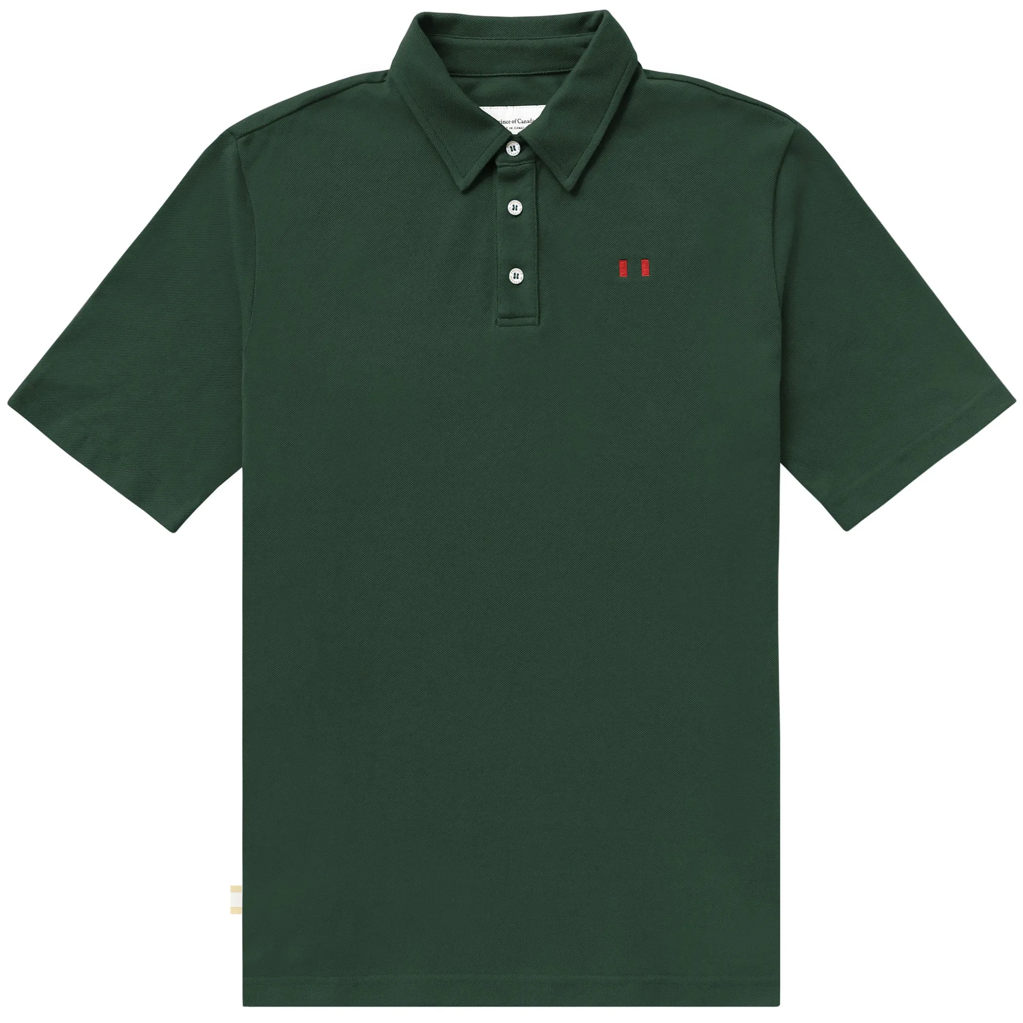 Flag Polo Shirt Evergreen - Unisex sold by Province of Canada
