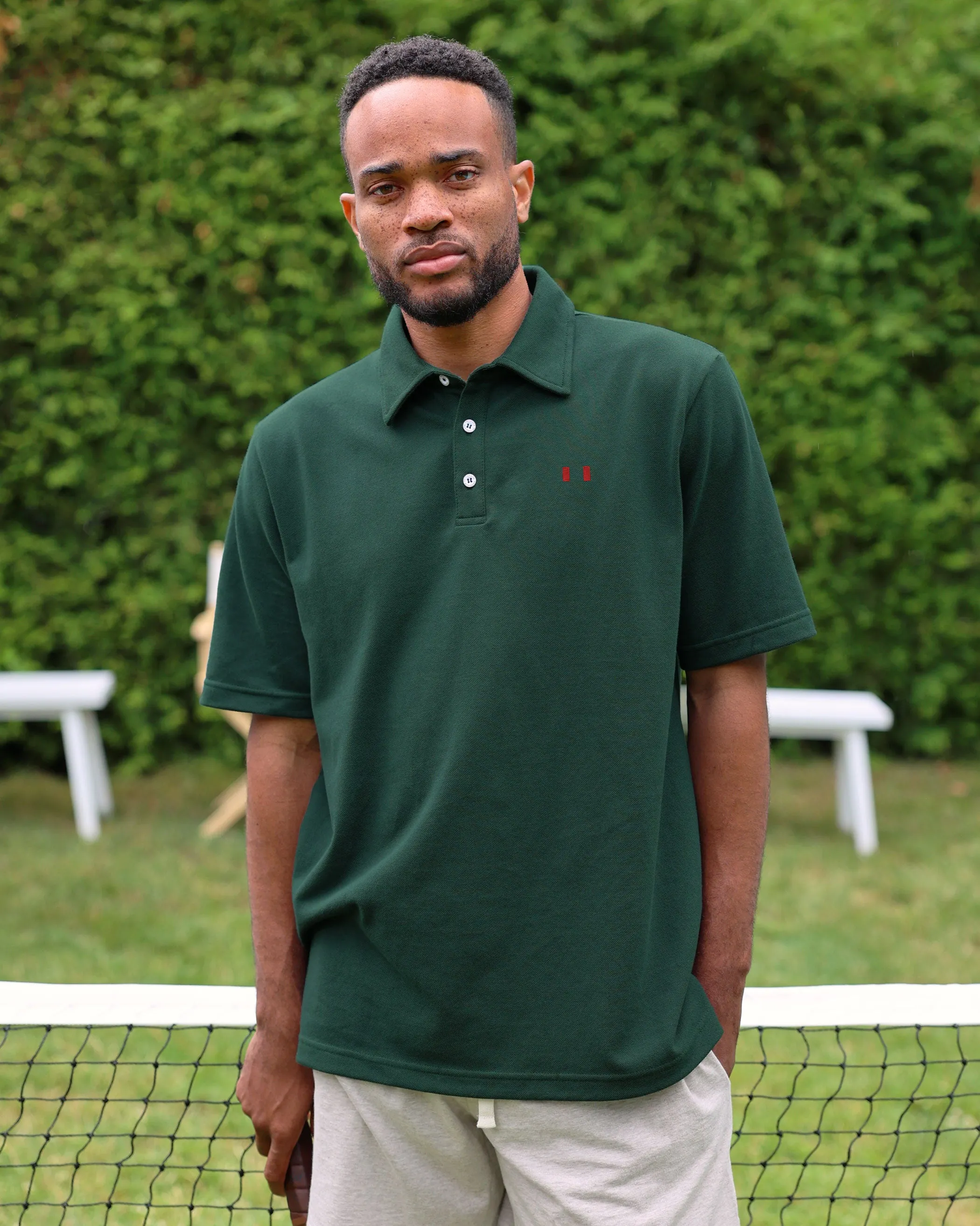 Flag Polo Shirt Evergreen - Unisex sold by Province of Canada product image thumbnail 2