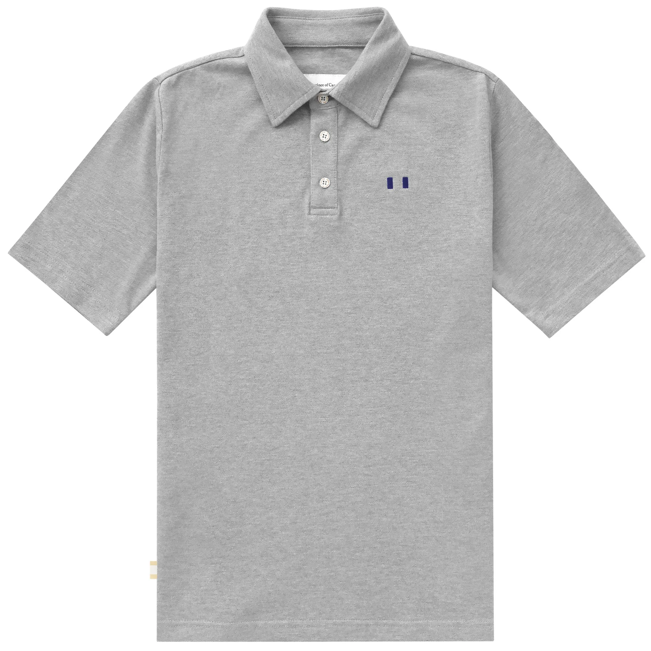 Flag Polo Shirt Heather Grey - Unisex sold by Province of Canada